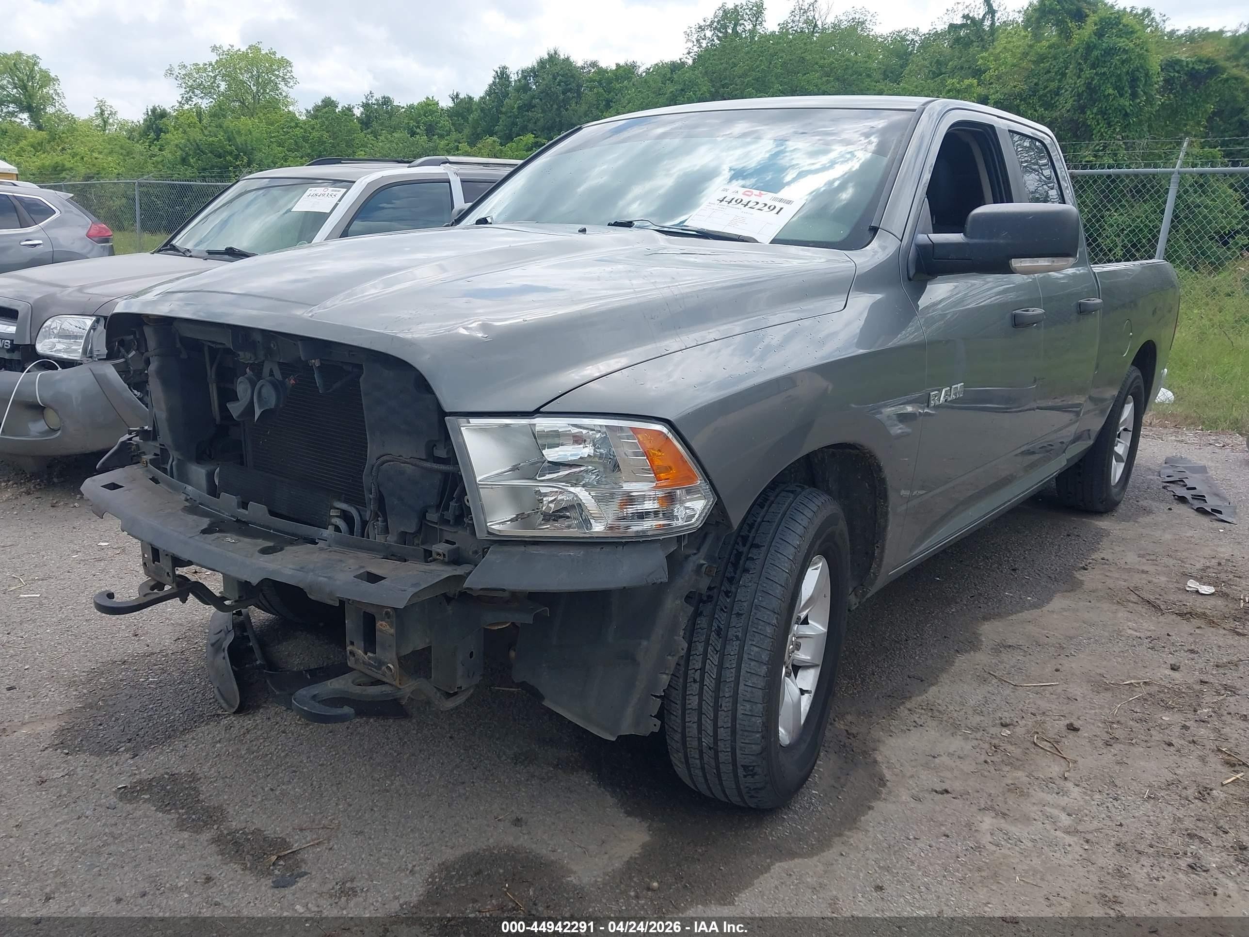 2009 Dodge Ram 1500 Slt/sport/trx Gray vin: 1D3HB18P69S738334