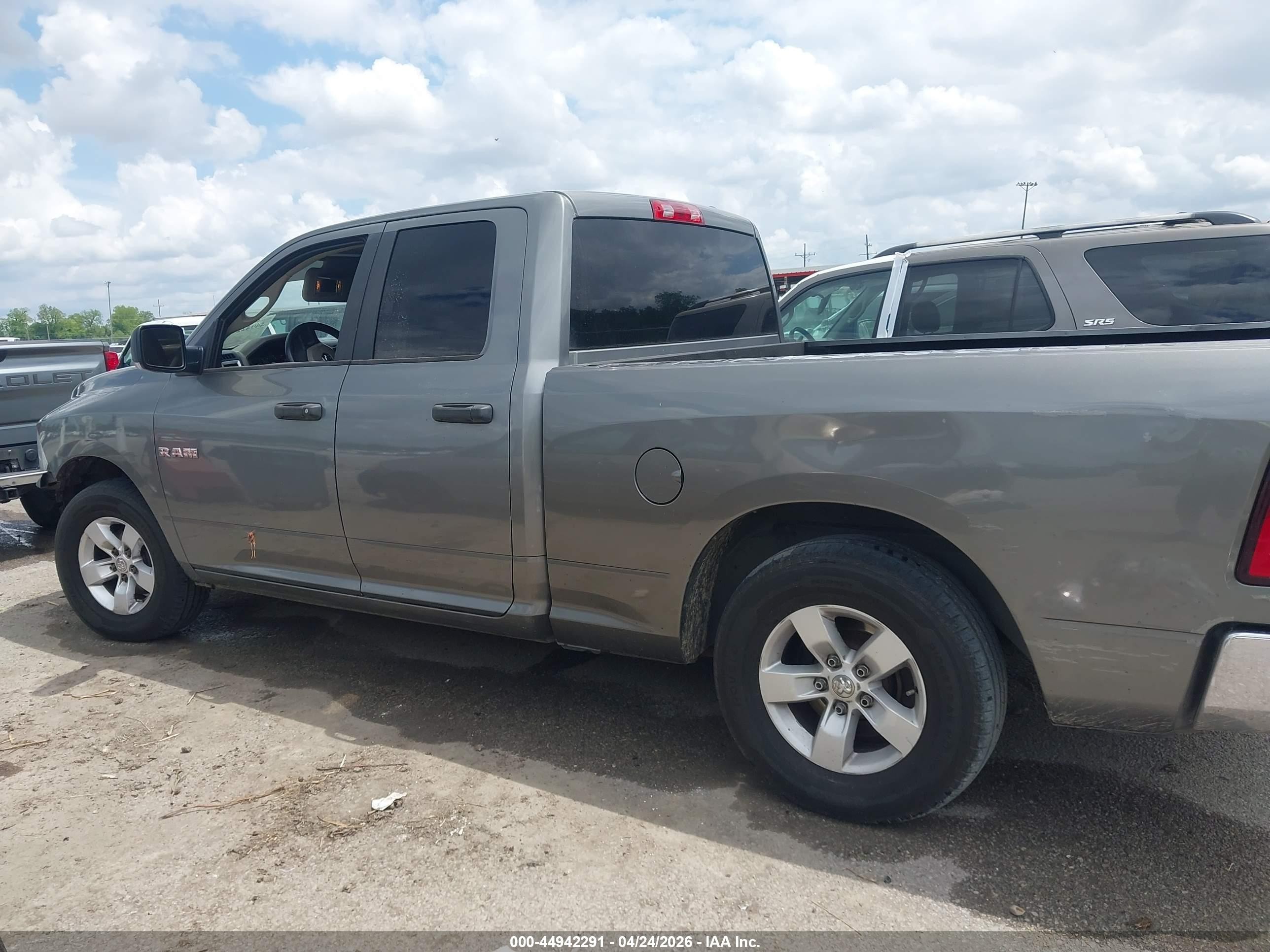 2009 Dodge Ram 1500 Slt/sport/trx Gray vin: 1D3HB18P69S738334