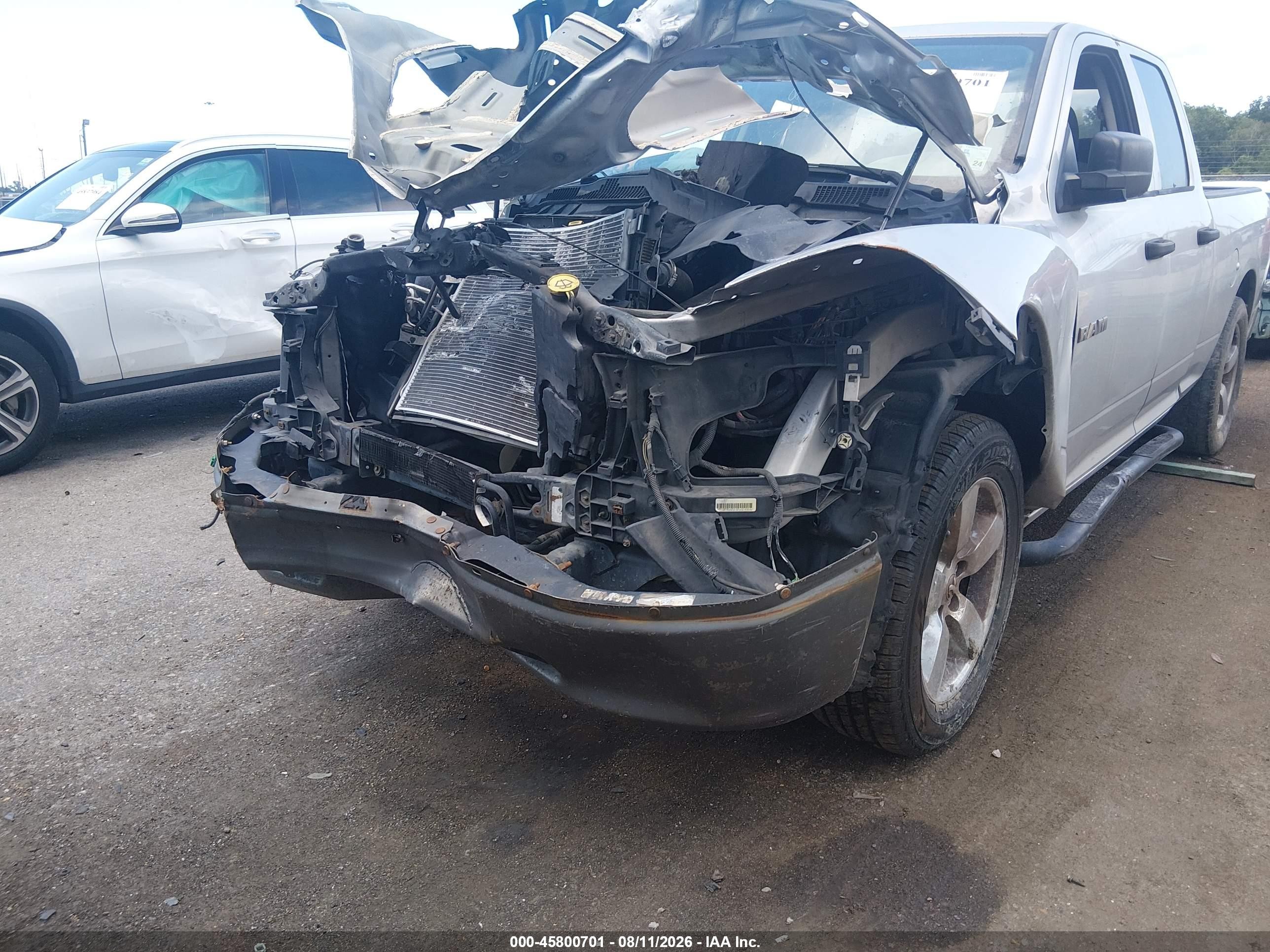 2009 Dodge Ram 1500 St Серебряный vin: 1D3HB18P69S780700