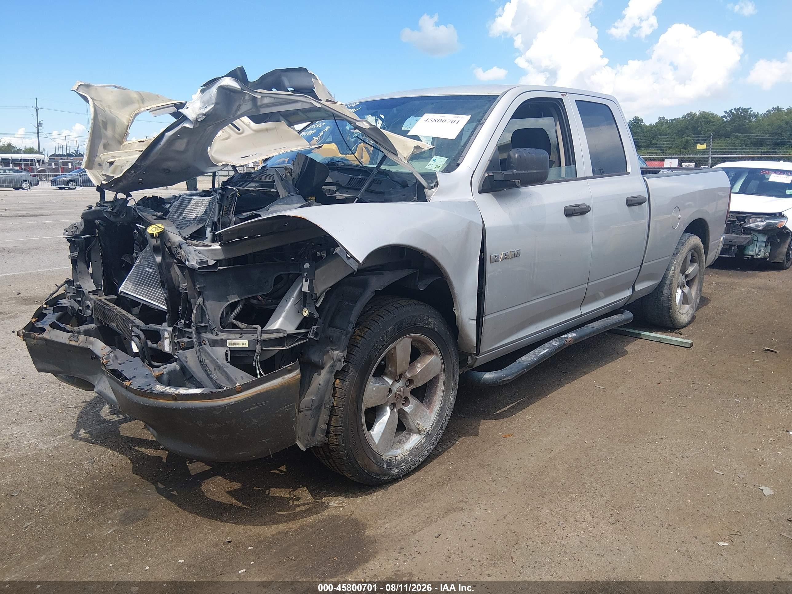 2009 Dodge Ram 1500 St Серебряный vin: 1D3HB18P69S780700