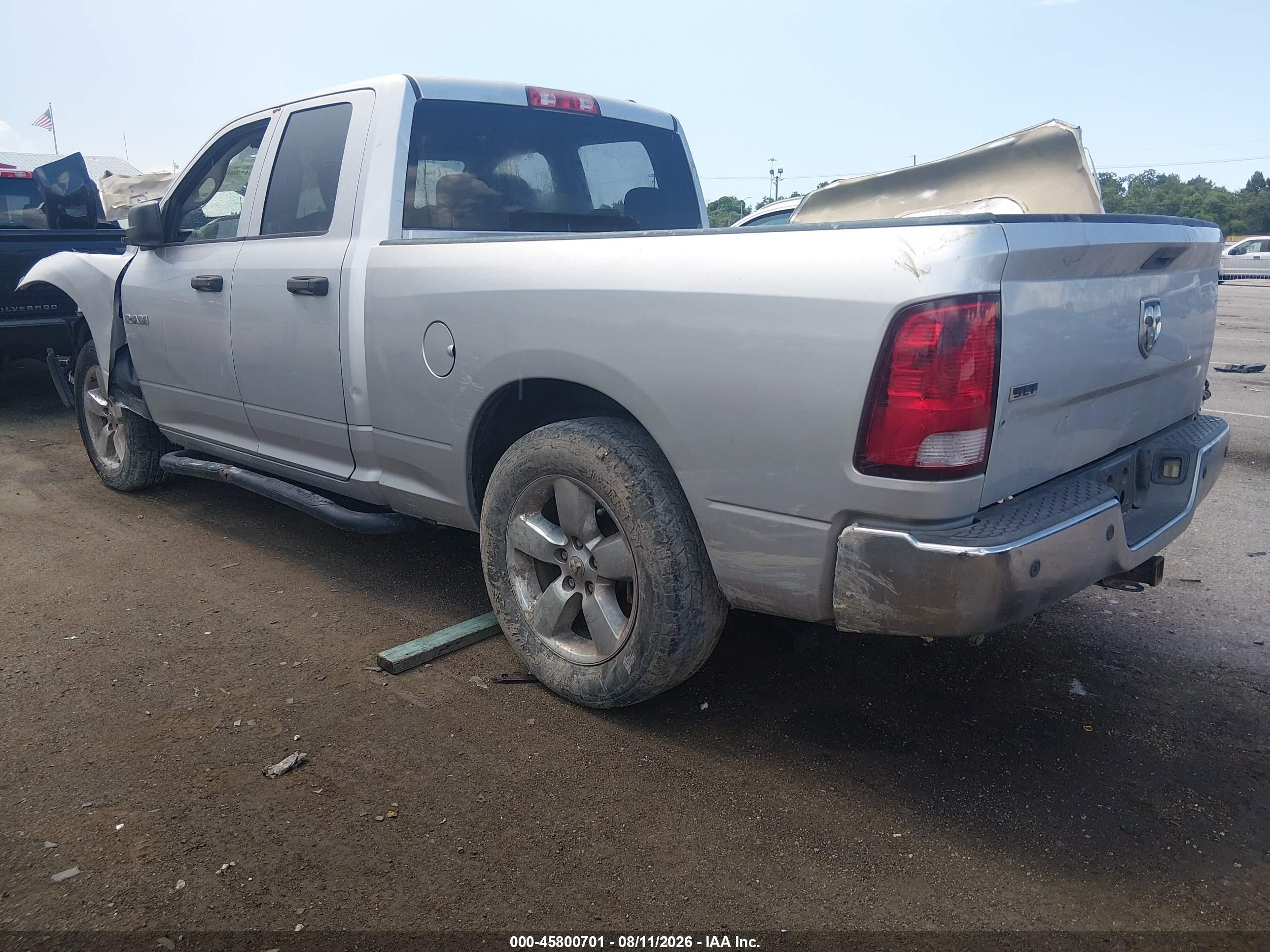 2009 Dodge Ram 1500 St Серебряный vin: 1D3HB18P69S780700