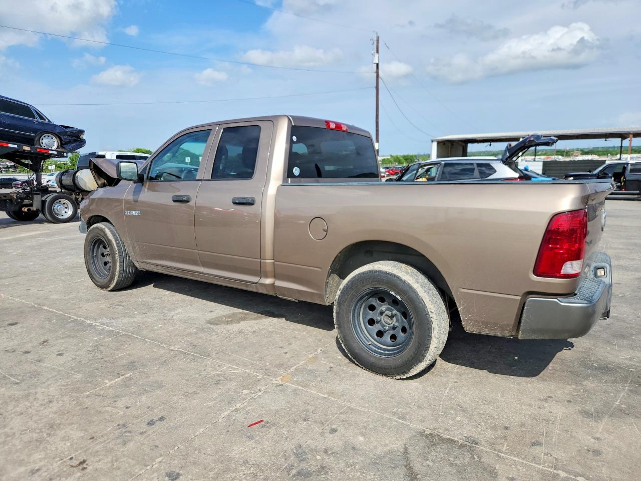 2009 Dodge Ram 1500 Brown vin: 1D3HB18P79S778244