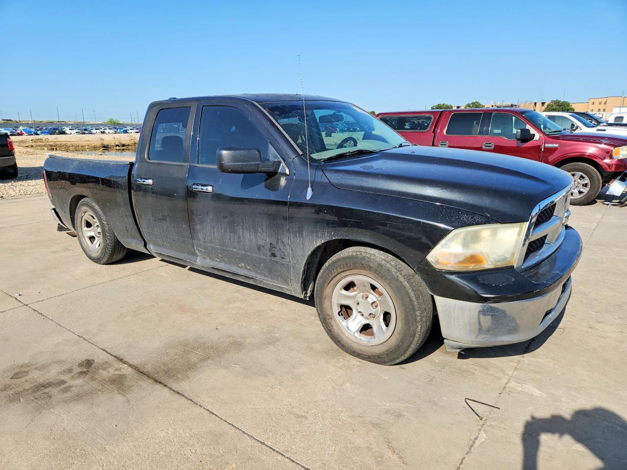 2009 Dodge Ram 1500 Black vin: 1D3HB18P79S802106