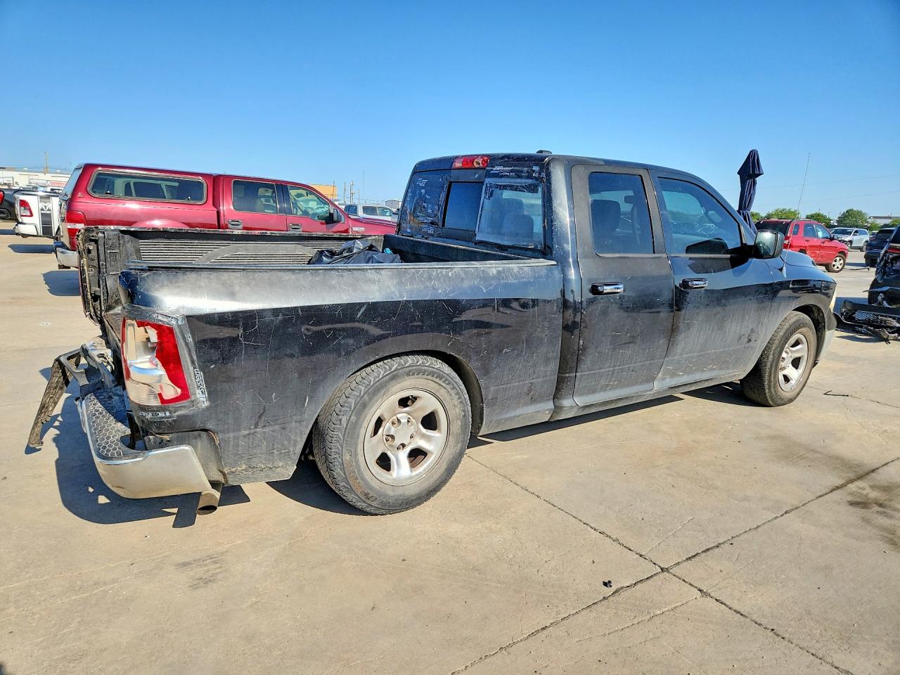 2009 Dodge Ram 1500 Black vin: 1D3HB18P79S802106