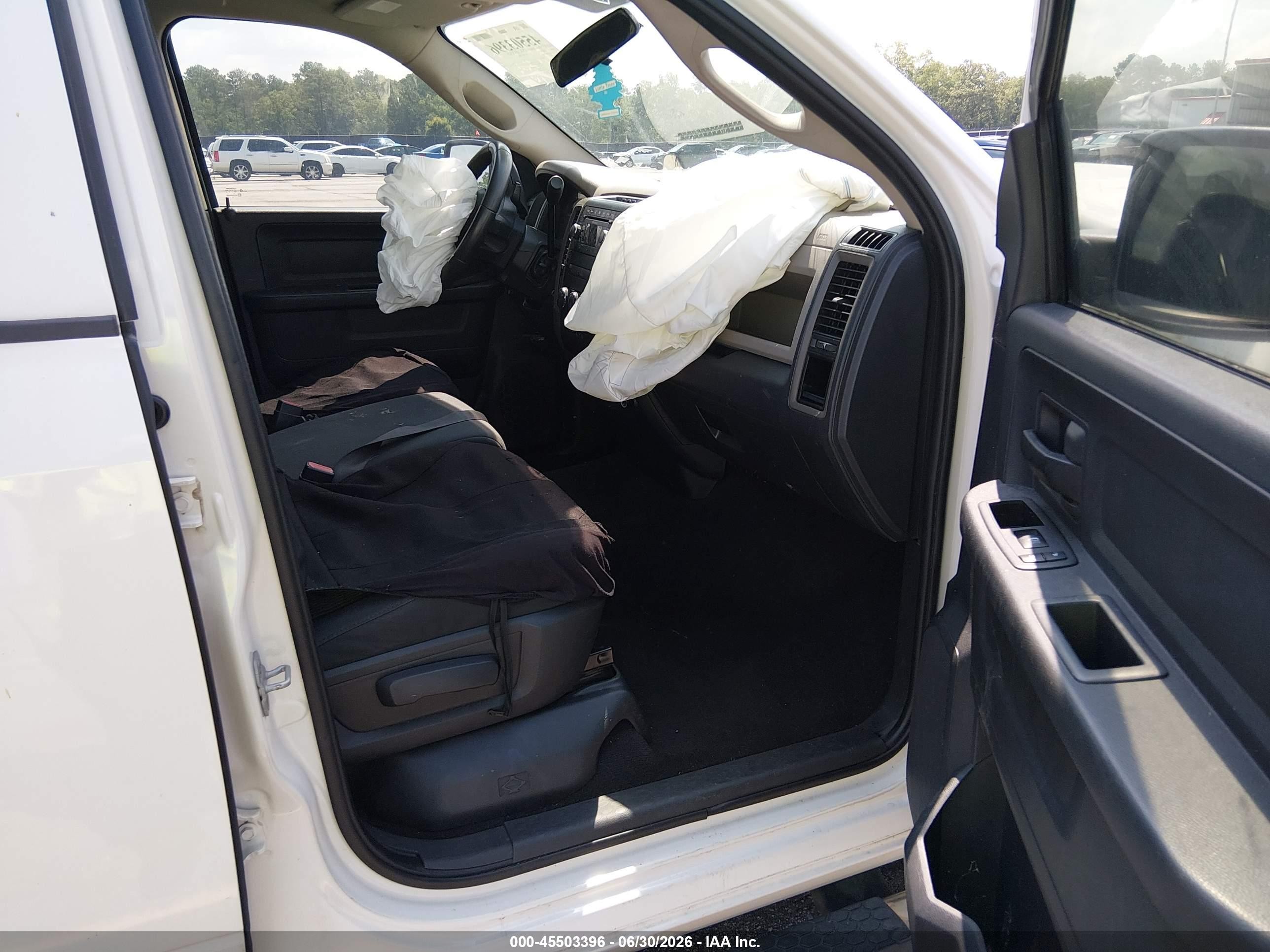 2009 Dodge Ram 1500 St White vin: 1D3HB18P89S776843