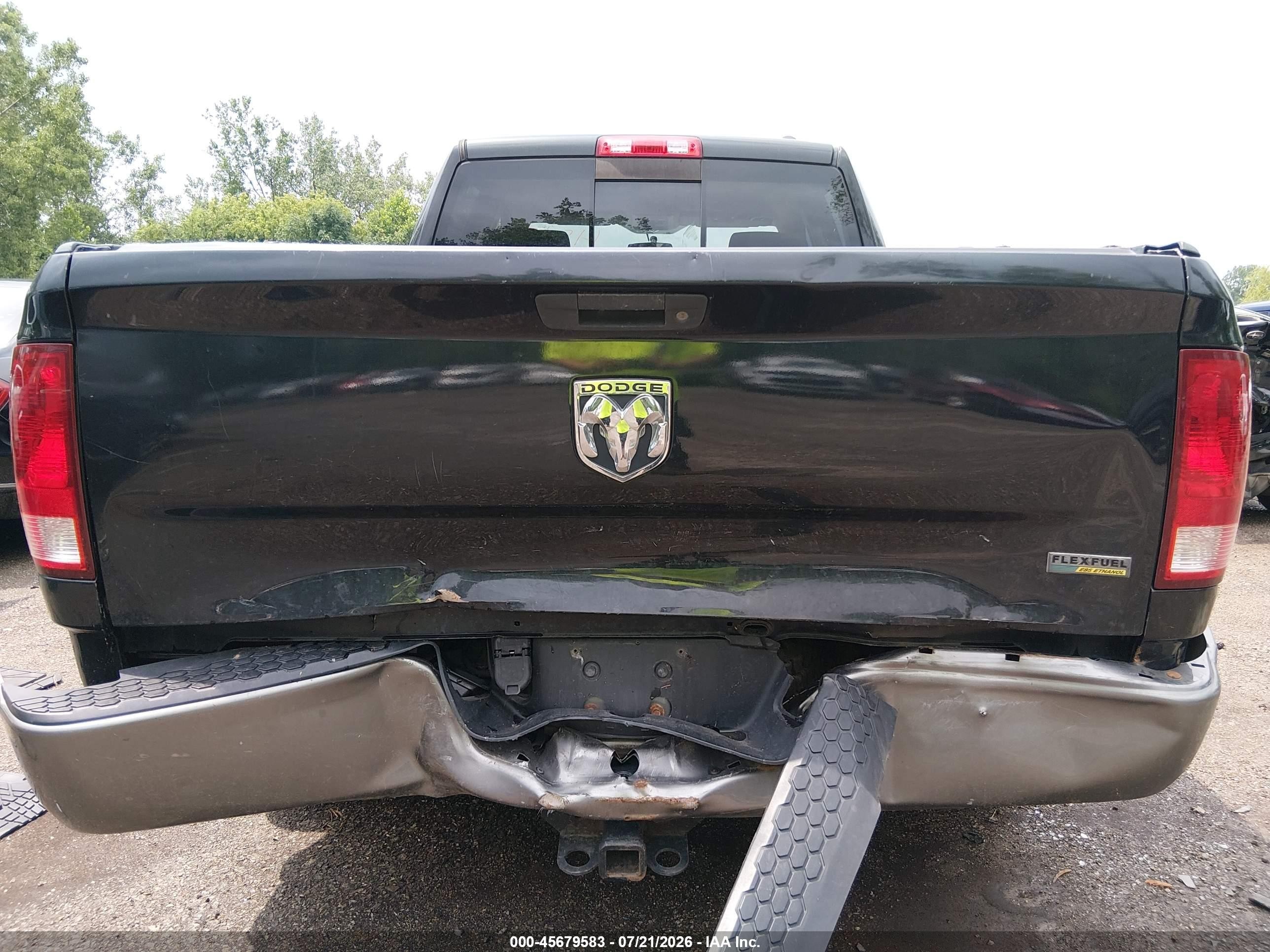 2009 Dodge Ram 1500 Slt/sport/trx Black vin: 1D3HB18P99S780805