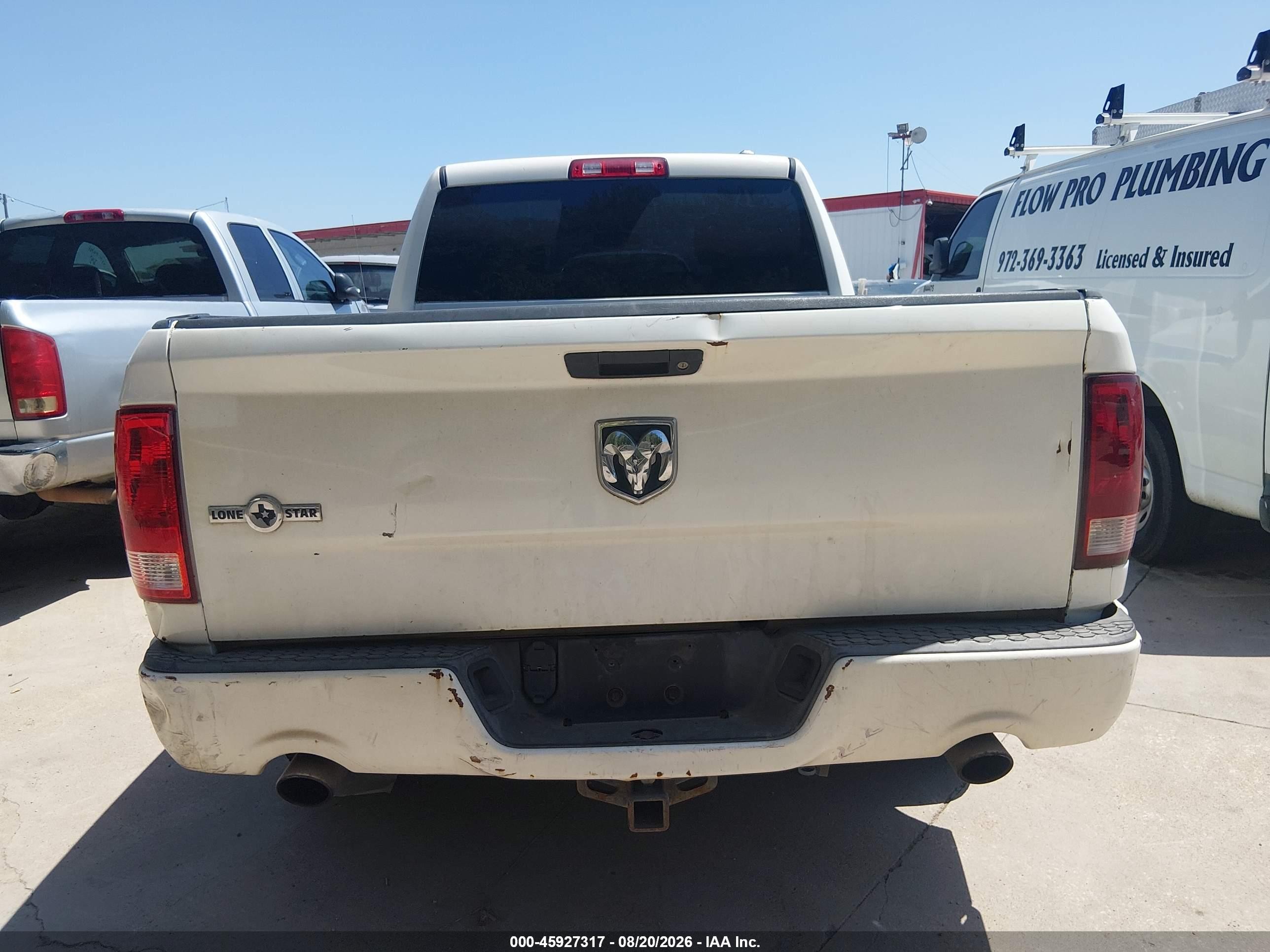 2009 Dodge Ram 1500 Slt/sport/trx Белый vin: 1D3HB18P99S783879