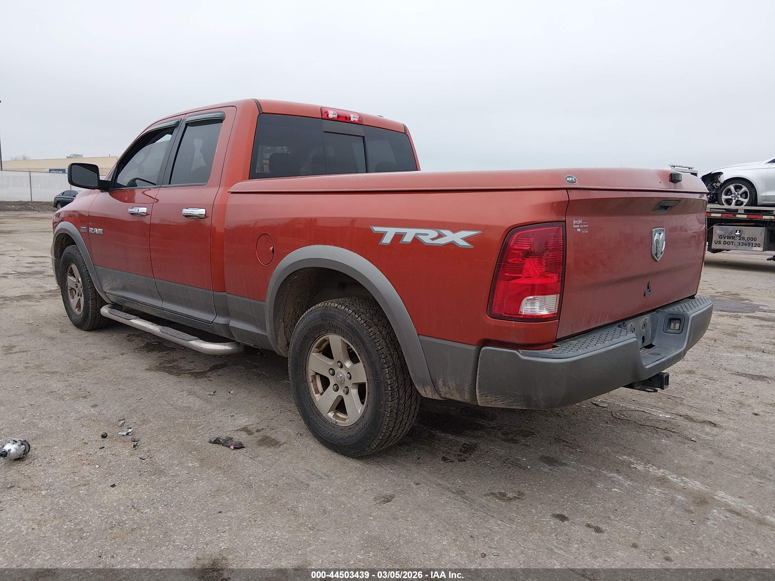 2009 Dodge Ram 1500 Slt/sport/trx Orange vin: 1D3HB18T19S757810