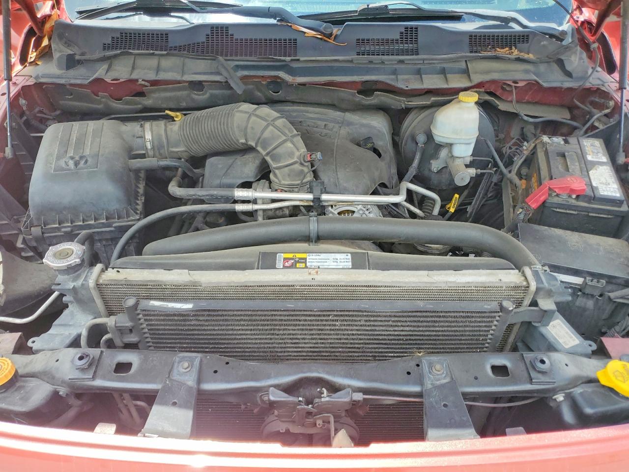 2009 Dodge Ram 1500 Красный vin: 1D3HB18T19S773134