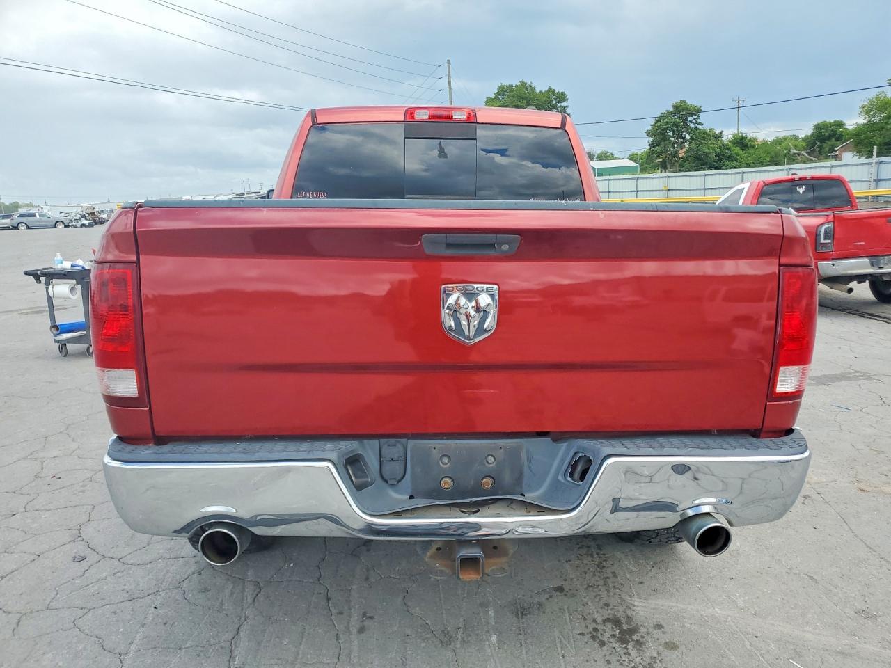 2009 Dodge Ram 1500 Красный vin: 1D3HB18T19S773134