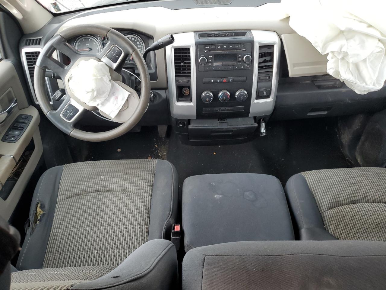 2009 Dodge Ram 1500 Orange vin: 1D3HB18T29S736545