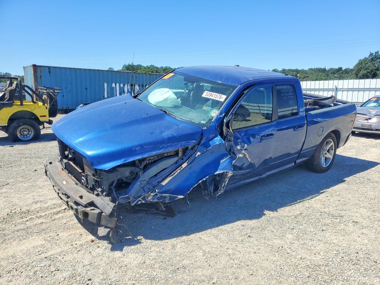 2009 Dodge Ram 1500 Blue vin: 1D3HB18T39S733878