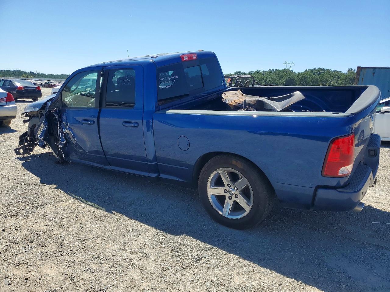 2009 Dodge Ram 1500 Blue vin: 1D3HB18T39S733878