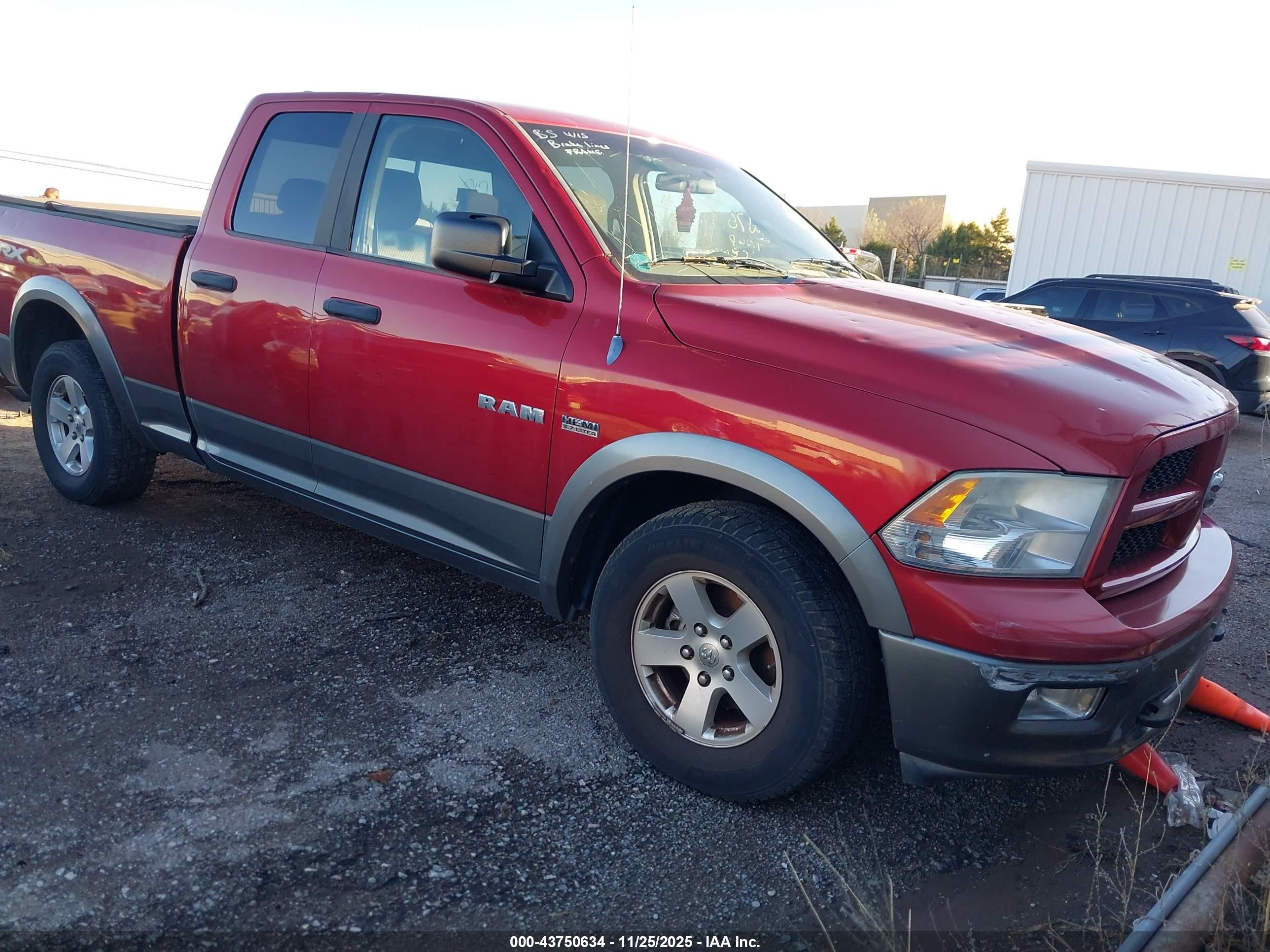 2009 Dodge Ram 1500 Slt/sport/trx Silver vin: 1D3HB18T59S757101