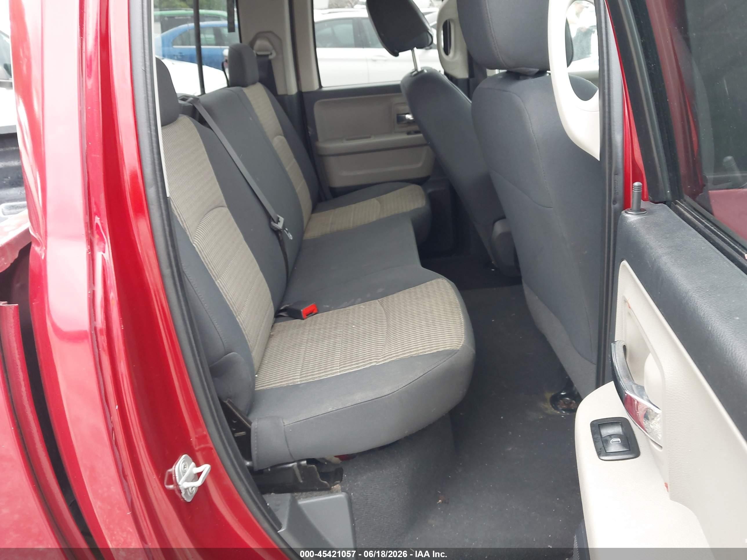 2009 Dodge Ram 1500 Slt/sport/trx Red vin: 1D3HB18T79S740431