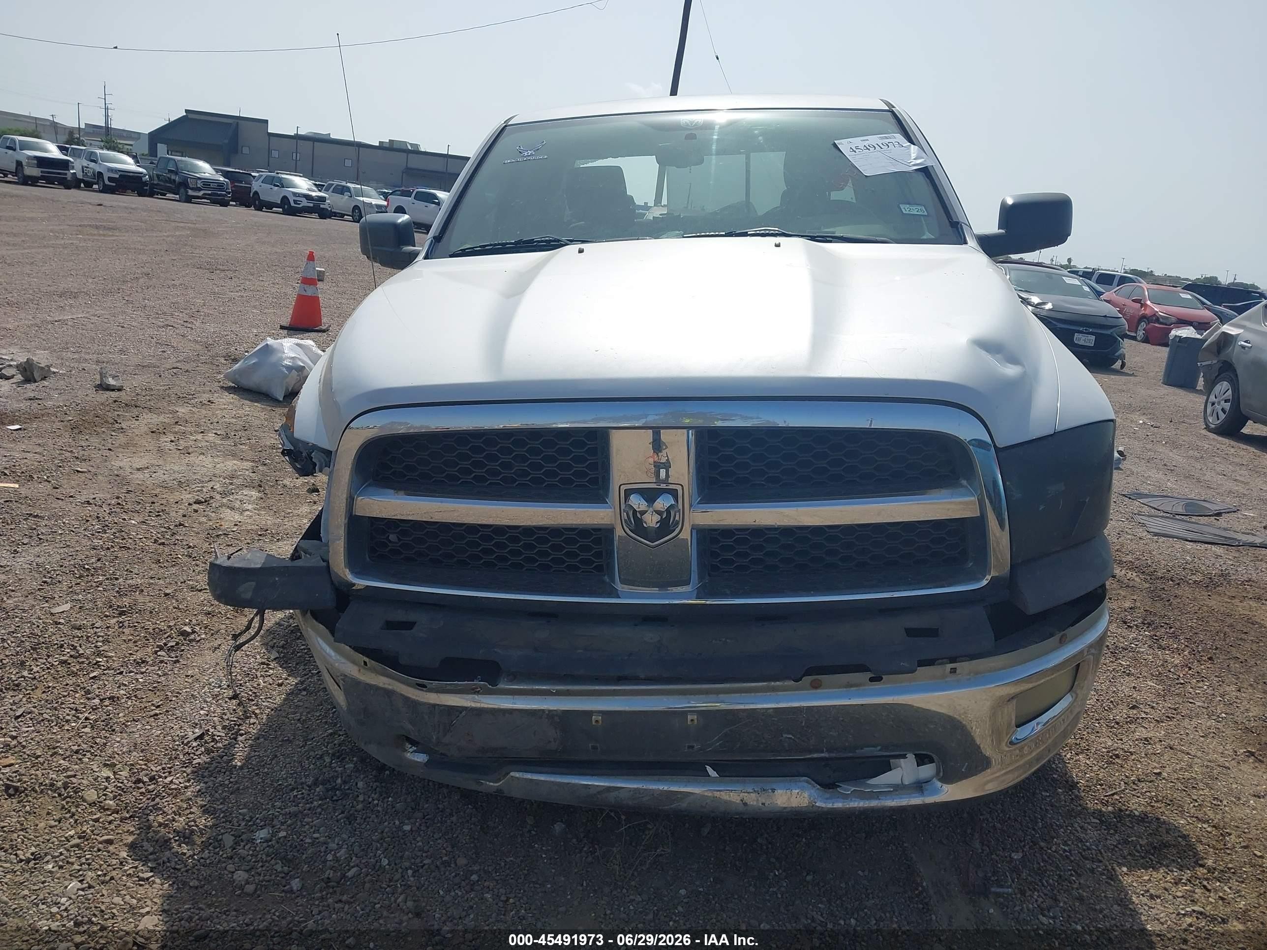 2009 Dodge Ram 1500 Slt/sport/trx Silver vin: 1D3HB18T79S767256