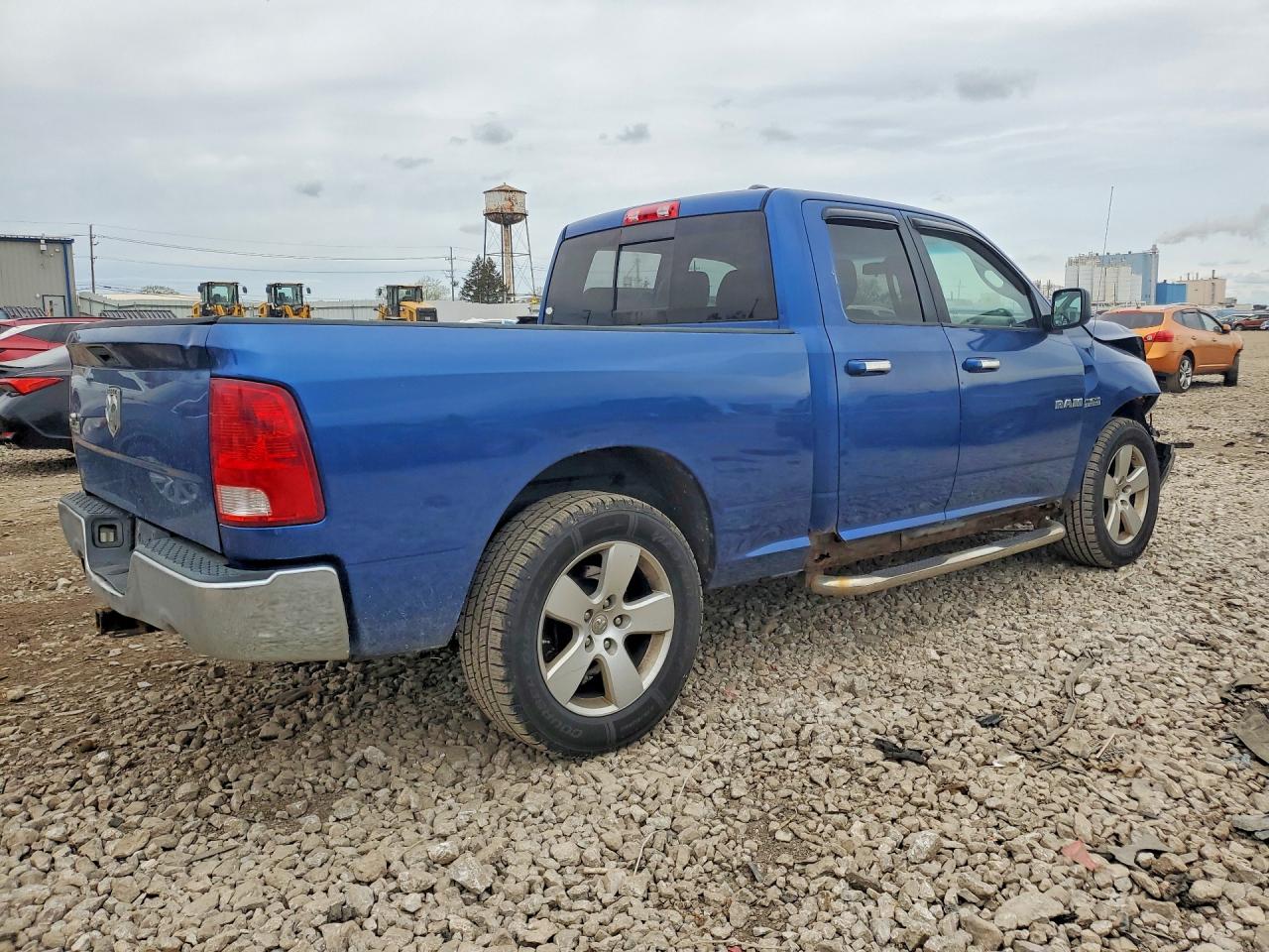 2009 Dodge Dakota Синий vin: 1D3HB18T79S793596