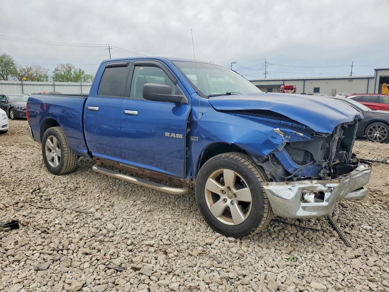 2009 Dodge Dakota Синий vin: 1D3HB18T79S793596