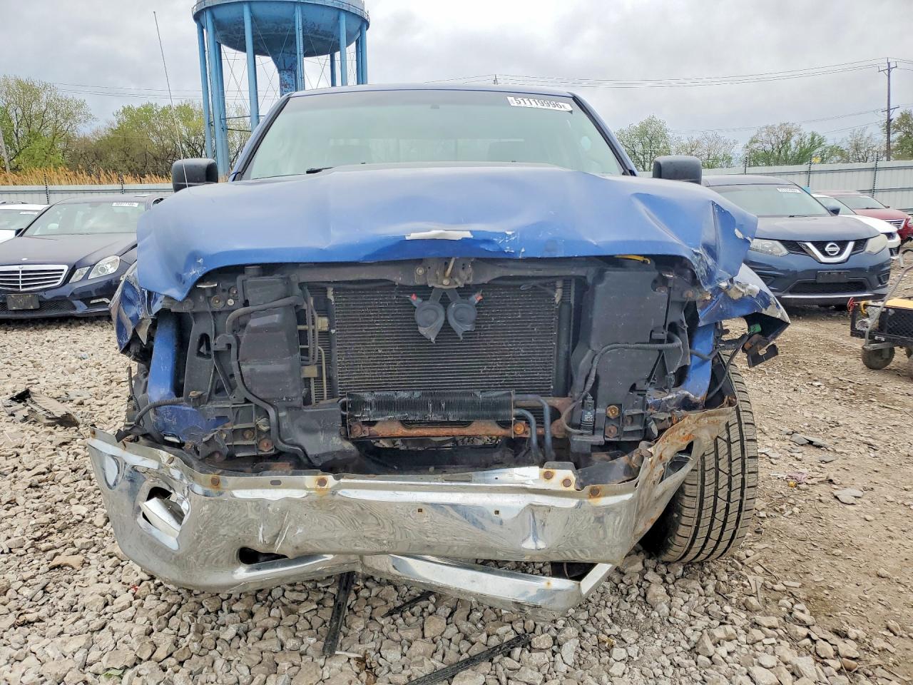 2009 Dodge Dakota Синий vin: 1D3HB18T79S793596