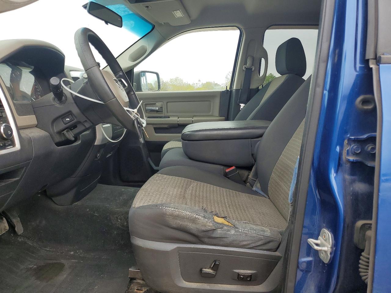 2009 Dodge Dakota Синий vin: 1D3HB18T79S793596