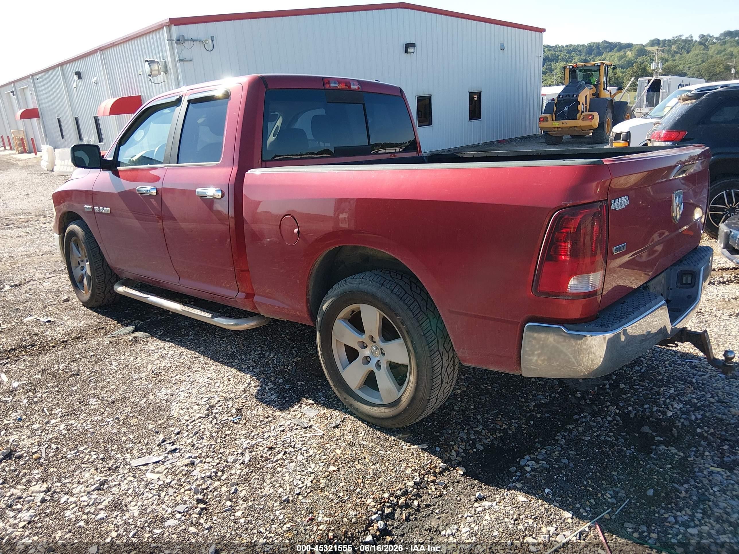 2009 Dodge Ram 1500 Slt/sport/trx Red vin: 1D3HB18T89S706689
