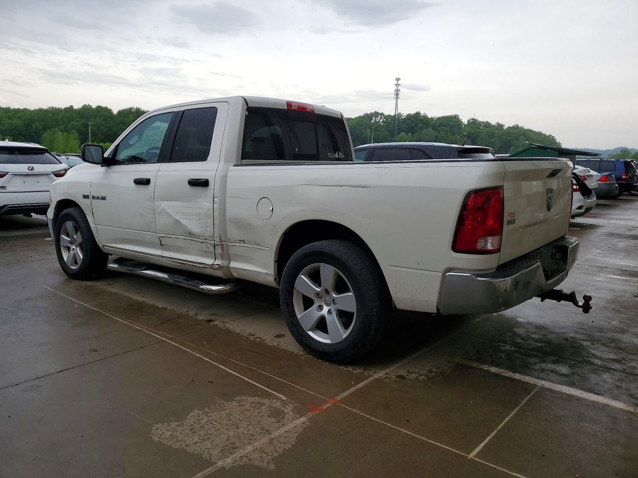 2009 Dodge Ram 1500 White vin: 1D3HB18T89S727316