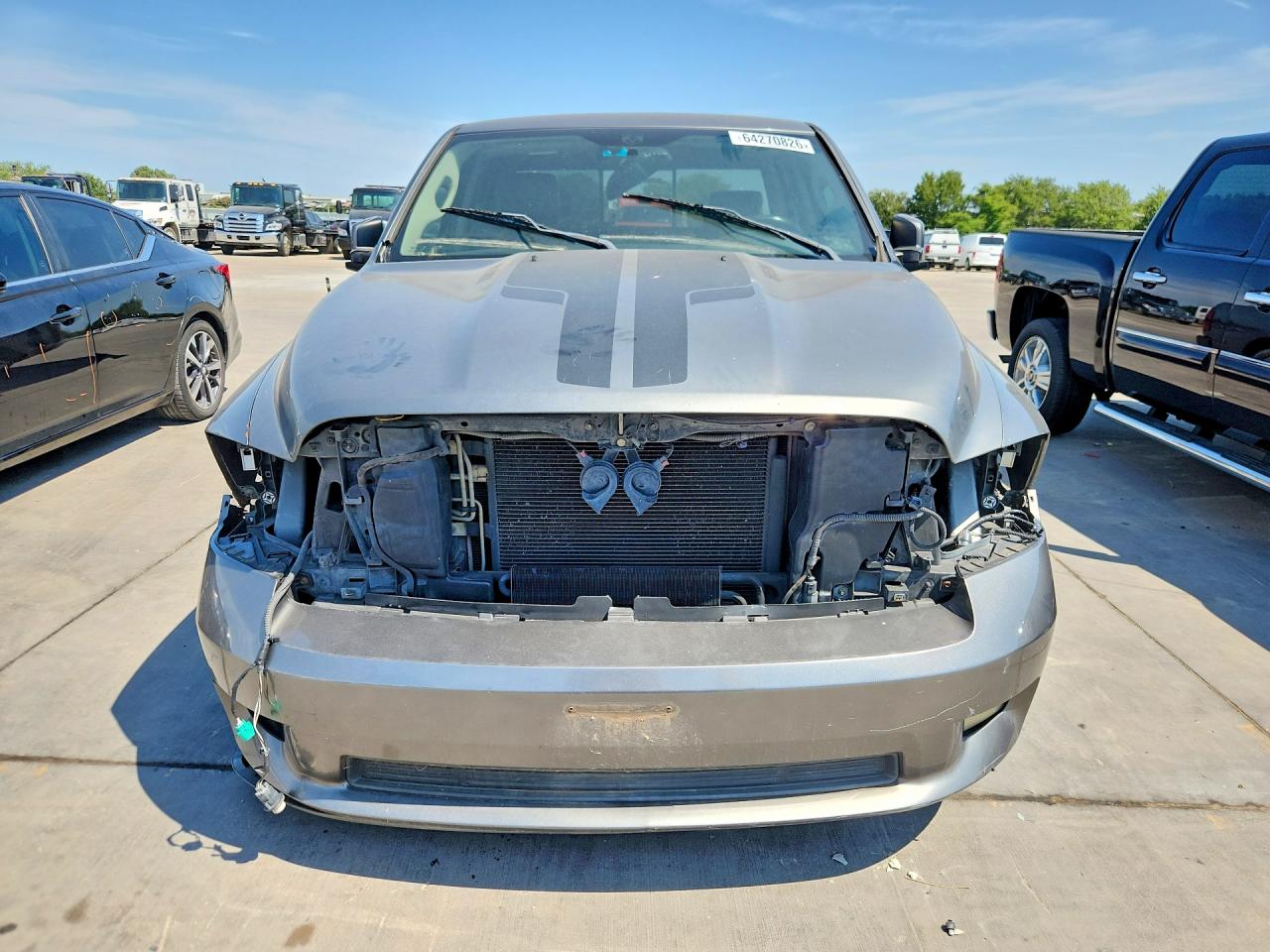 2009 Dodge Ram 1500 Gray vin: 1D3HB18T99S703493