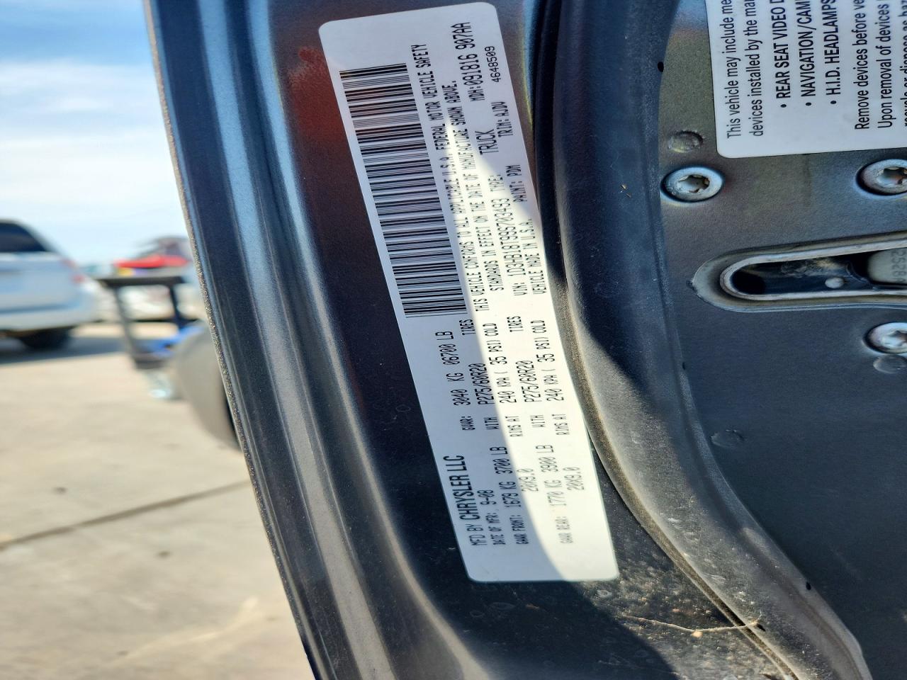 2009 Dodge Ram 1500 Gray vin: 1D3HB18T99S703493