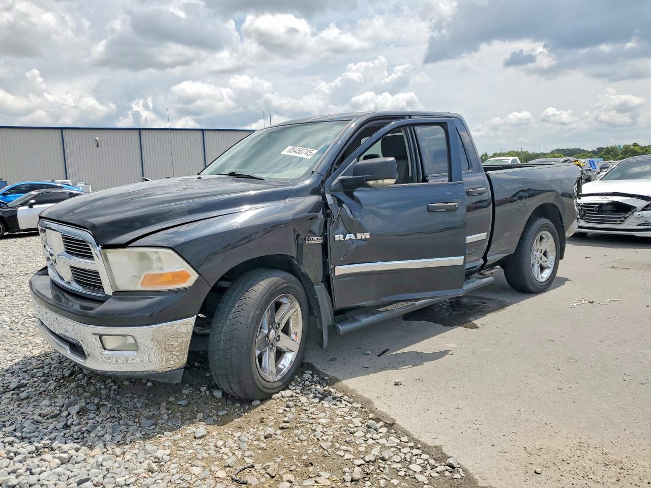 2009 Dodge Ram 1500 Black vin: 1D3HB18TX9S707732