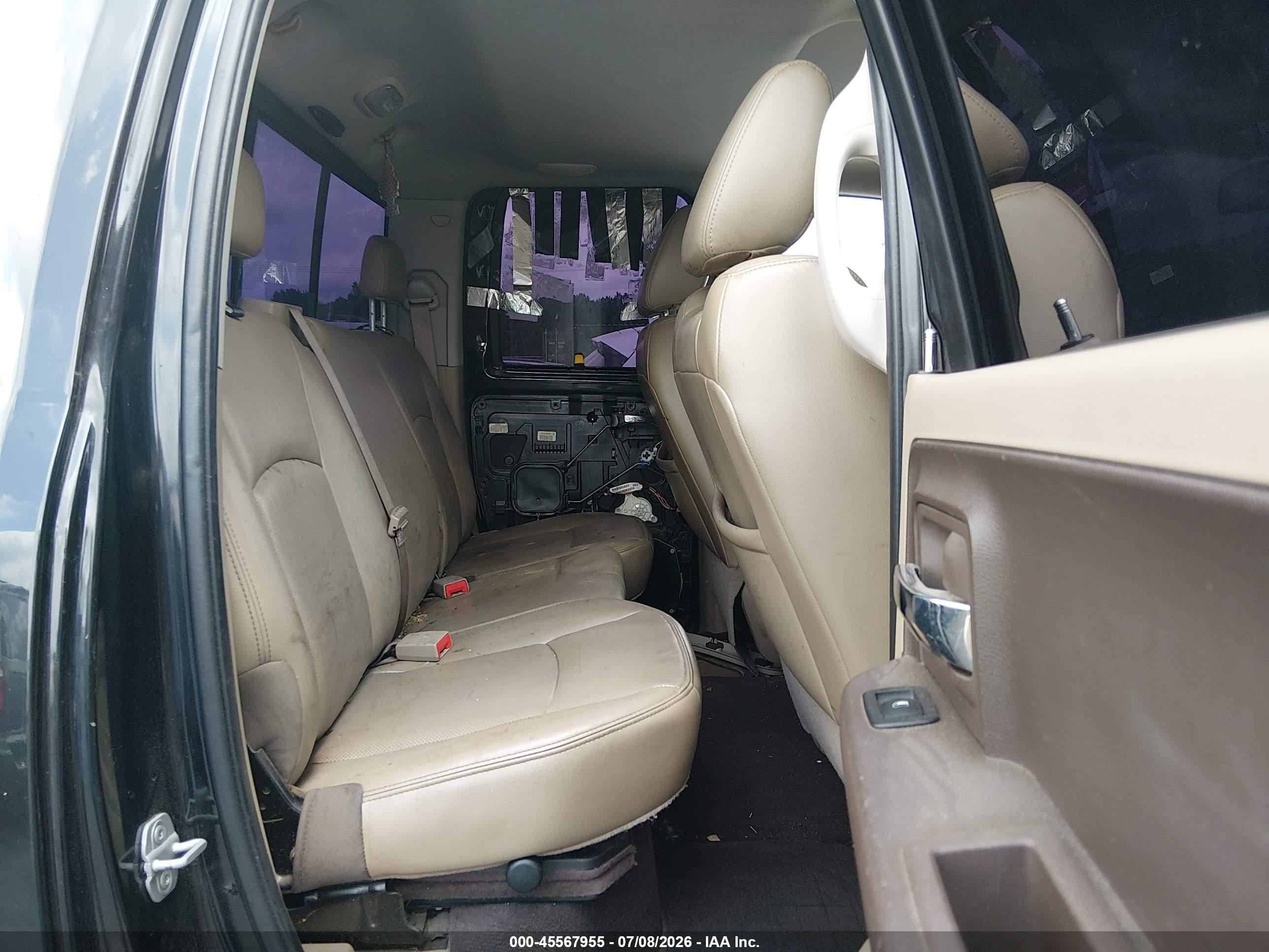 2009 Dodge Ram 1500 Laramie Черный vin: 1D3HB18TX9S741069