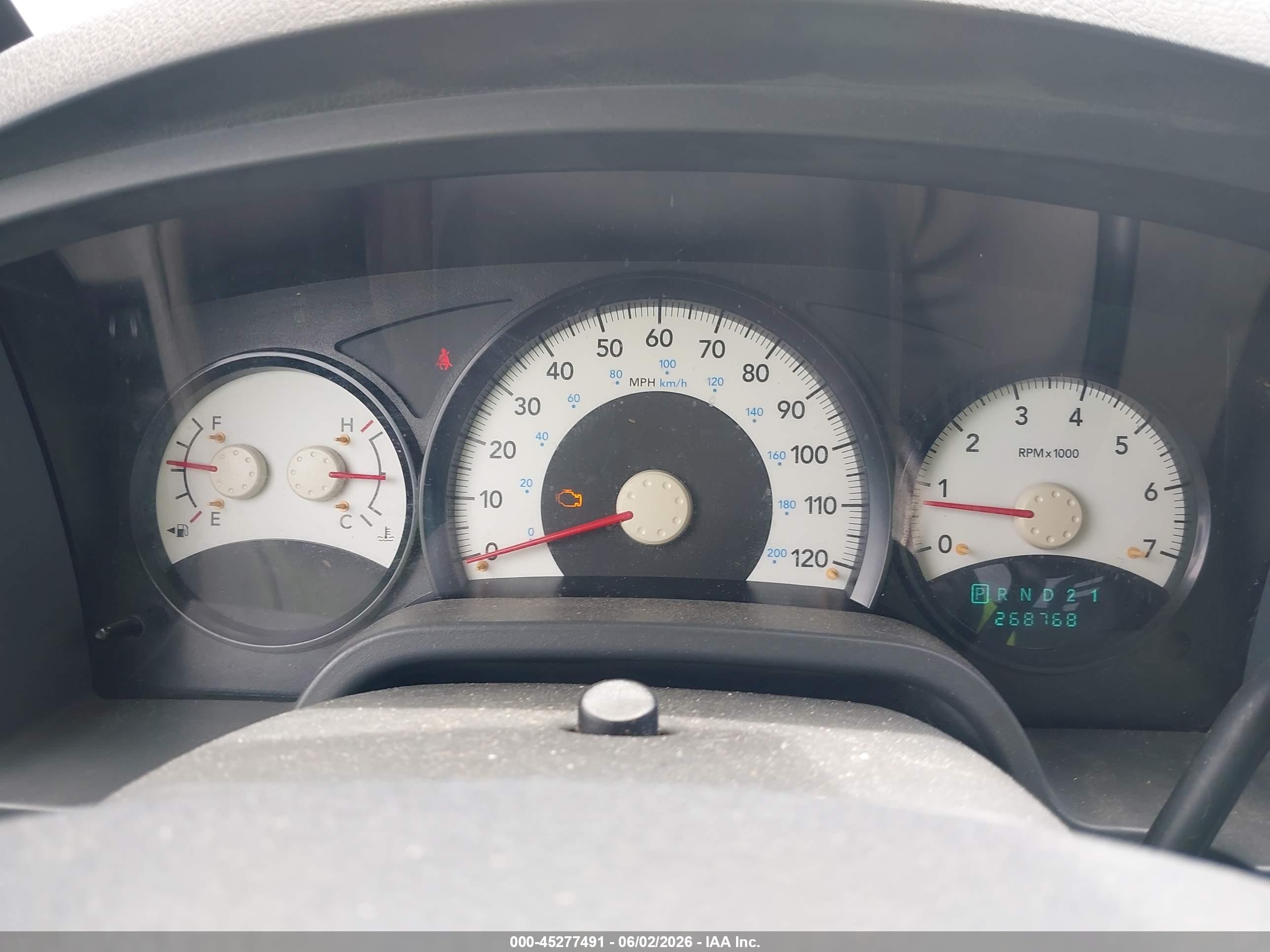 2007 Dodge Dakota St White vin: 1D3HE22K17S172462