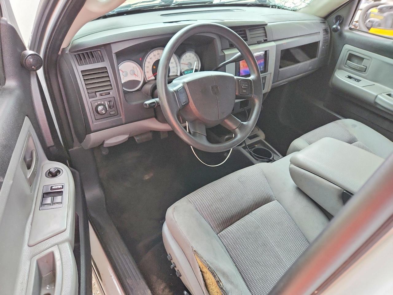 2008 Dodge Dakota Slt White vin: 1D3HE42K48S534846