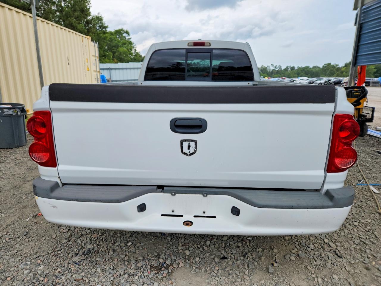 2008 Dodge Dakota Slt White vin: 1D3HE42K48S534846