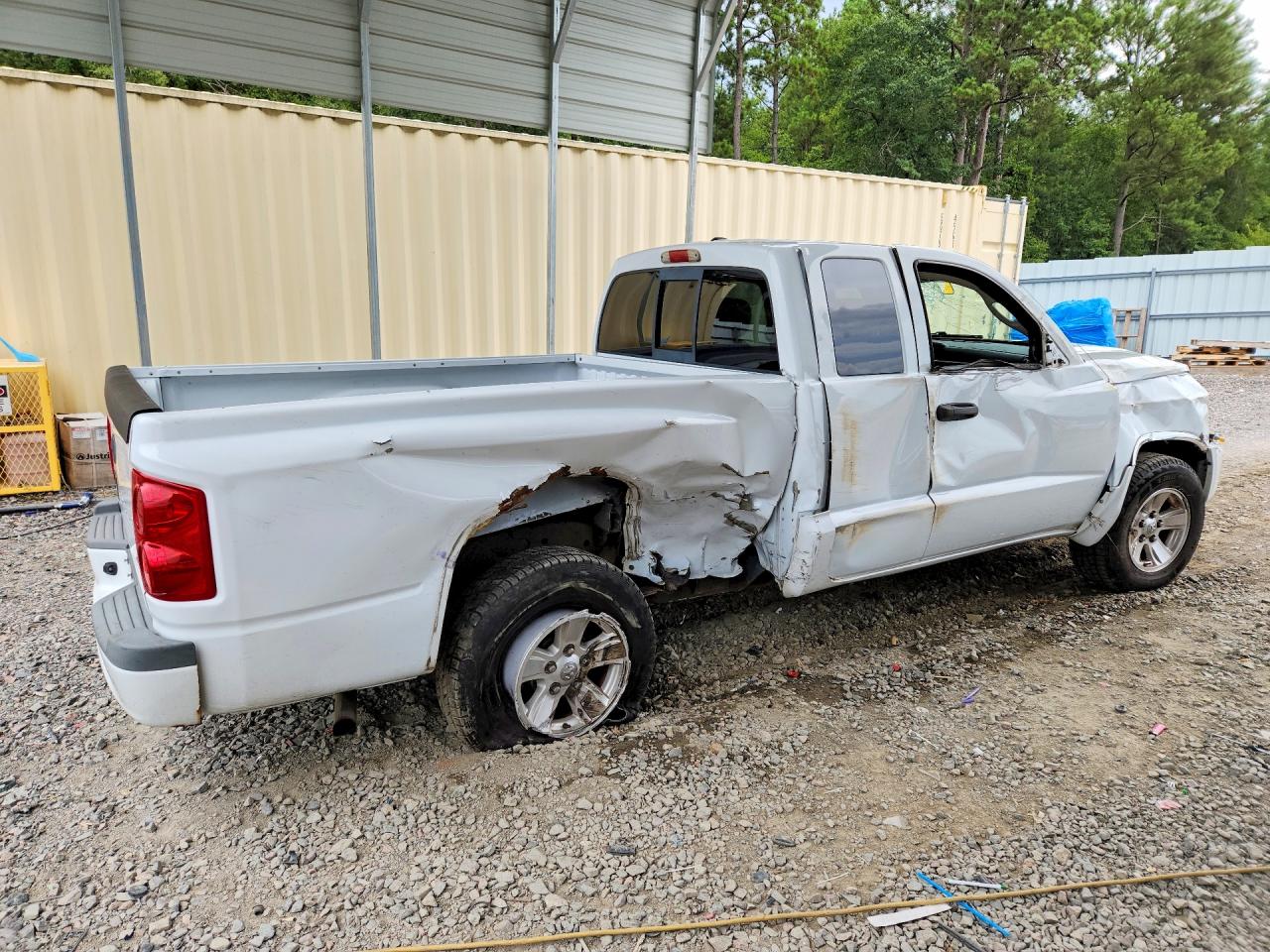 2008 Dodge Dakota Slt White vin: 1D3HE42K48S534846