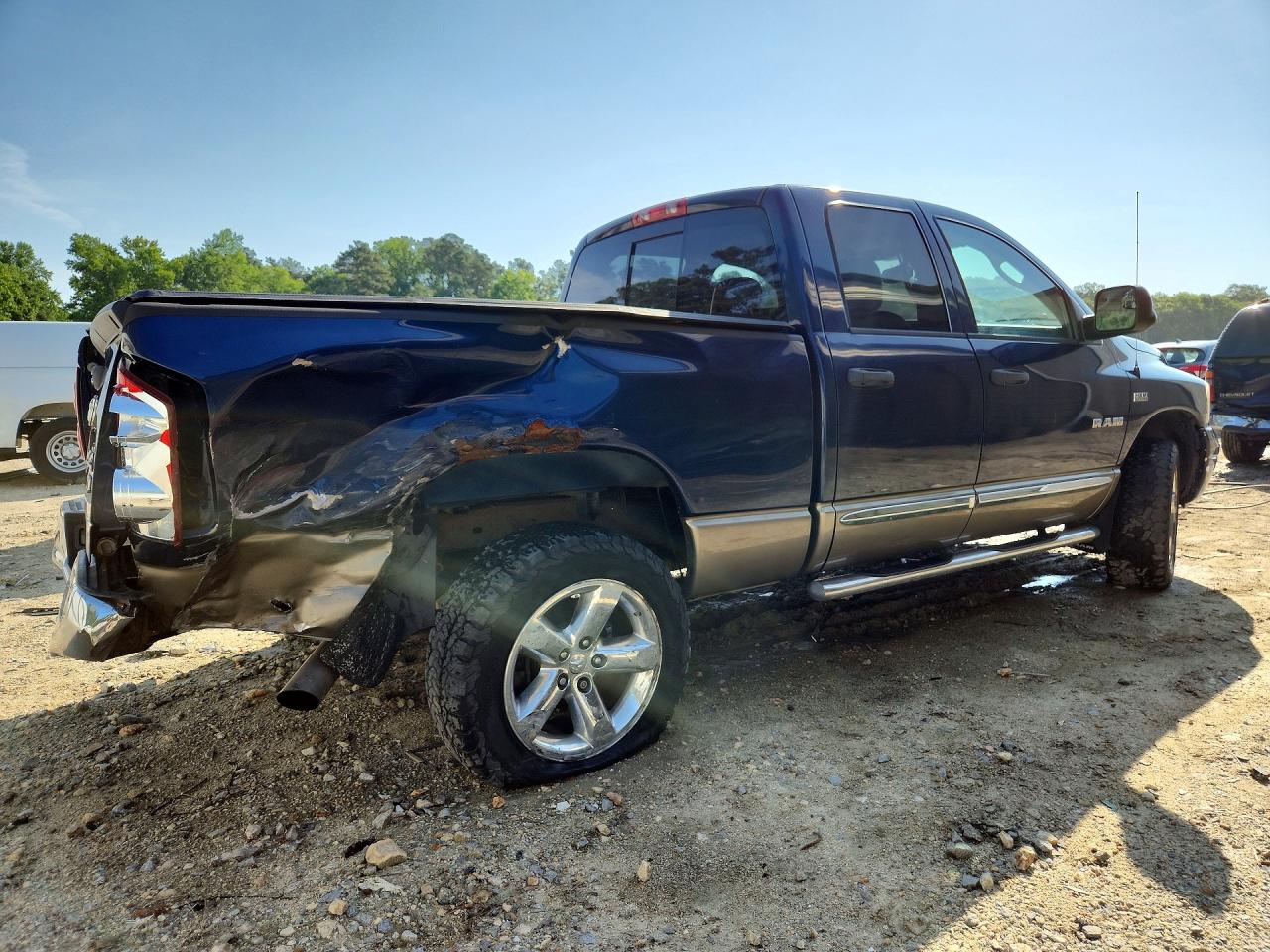 2008 Dodge Ram 1500 St Blue vin: 1D3HU18228J165306