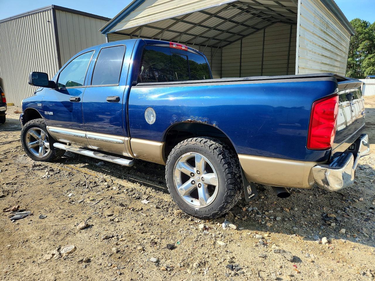 2008 Dodge Ram 1500 St Blue vin: 1D3HU18228J165306