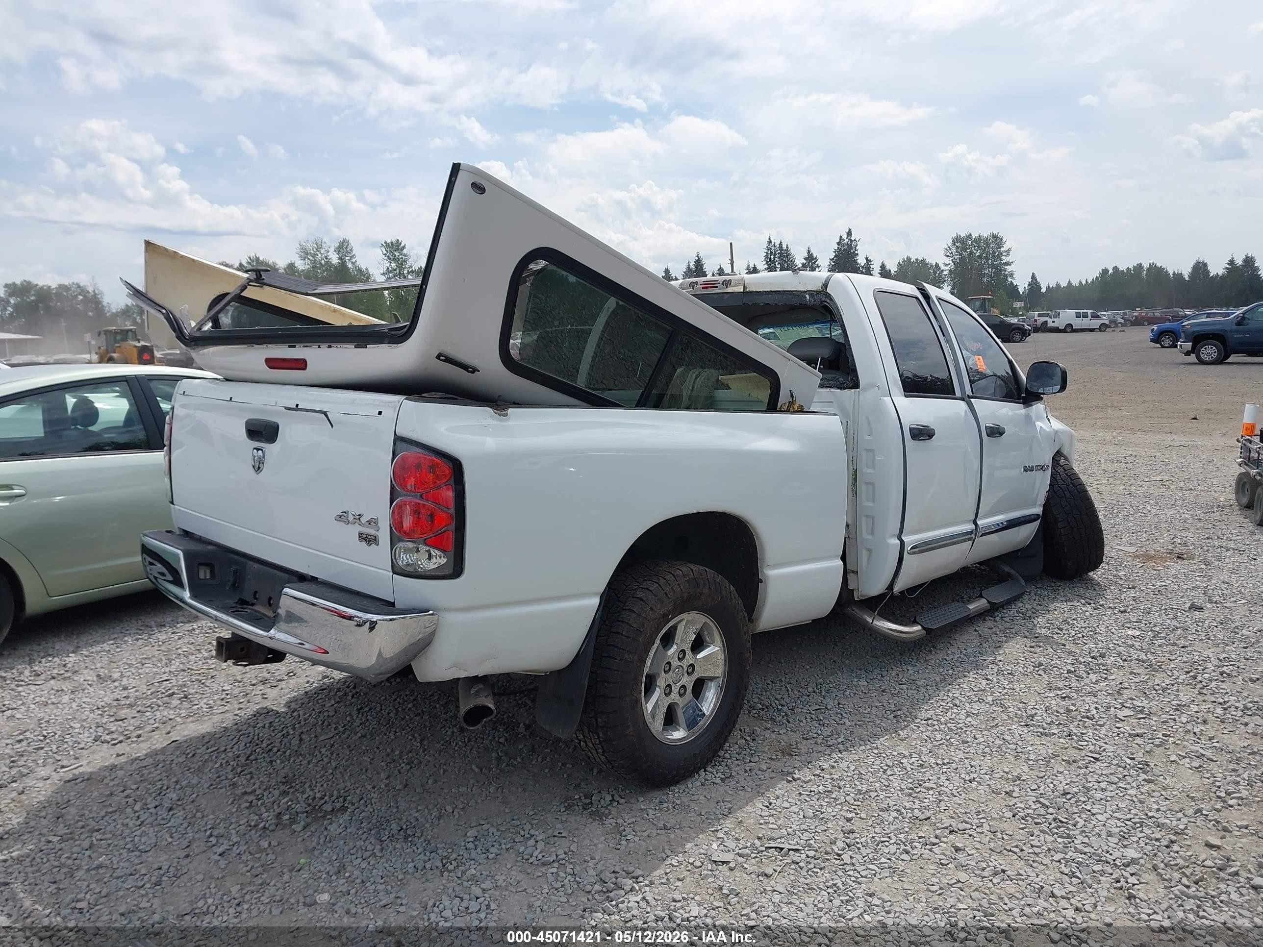 2006 Dodge Ram 1500 Laramie Белый vin: 1D3HU18256J207044
