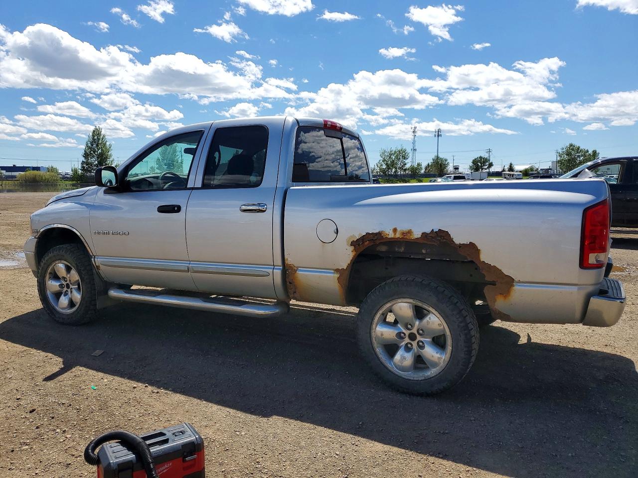 2003 Dodge Ram 1500 St Серебряный vin: 1D3HU18D33J585621
