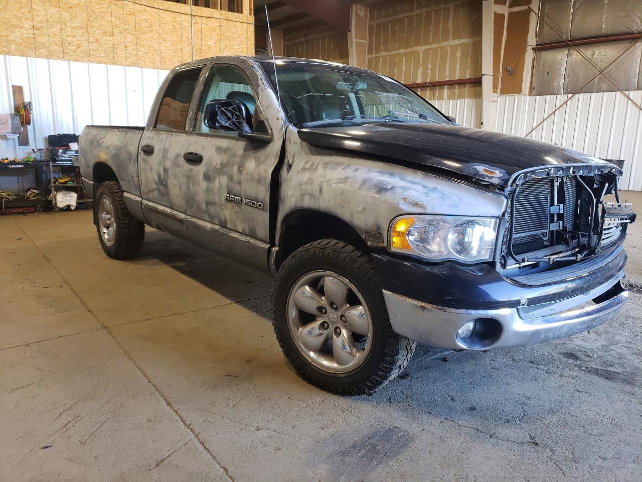 2004 Dodge Ram 1500 St Black vin: 1D3HU18D44J200987