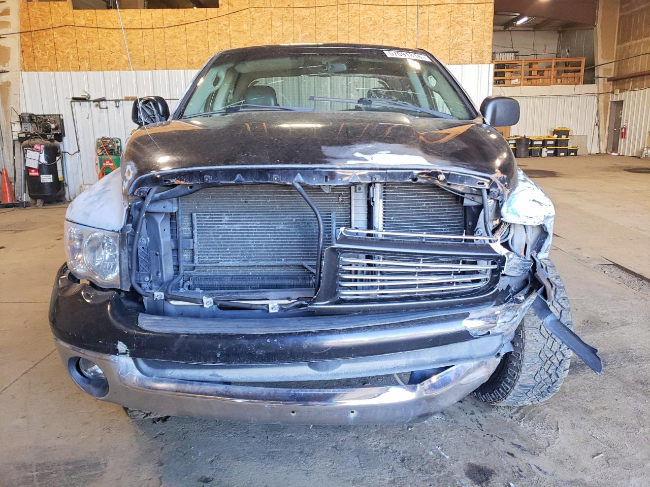 2004 Dodge Ram 1500 St Black vin: 1D3HU18D44J200987