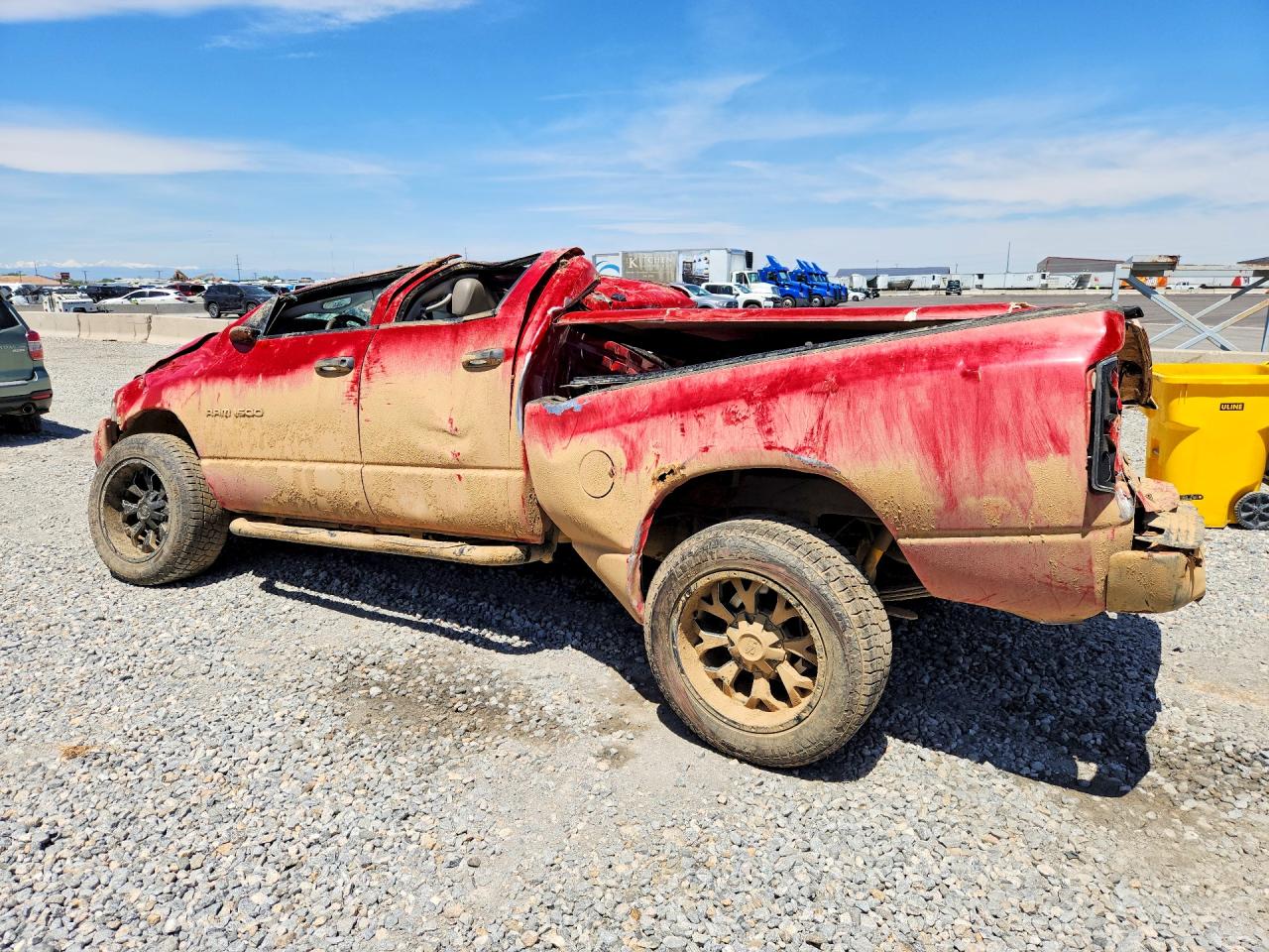 2003 Dodge Ram 1500 St Red vin: 1D3HU18D83J617480