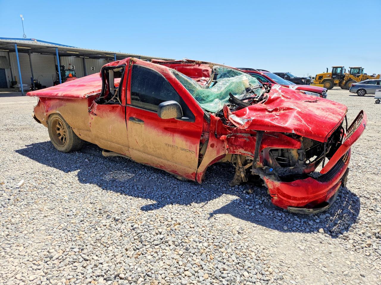 2003 Dodge Ram 1500 St Red vin: 1D3HU18D83J617480