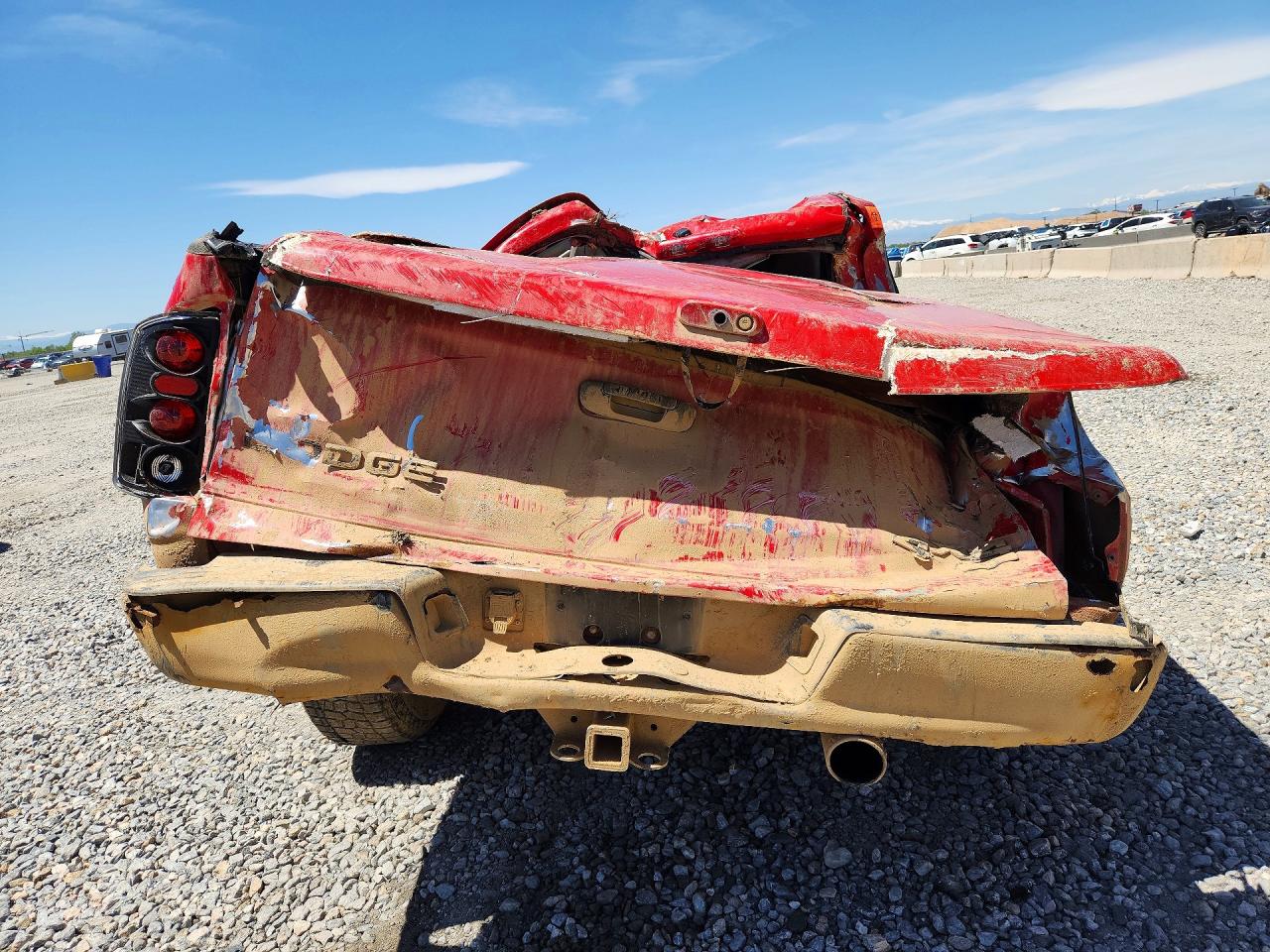 2003 Dodge Ram 1500 St Red vin: 1D3HU18D83J617480