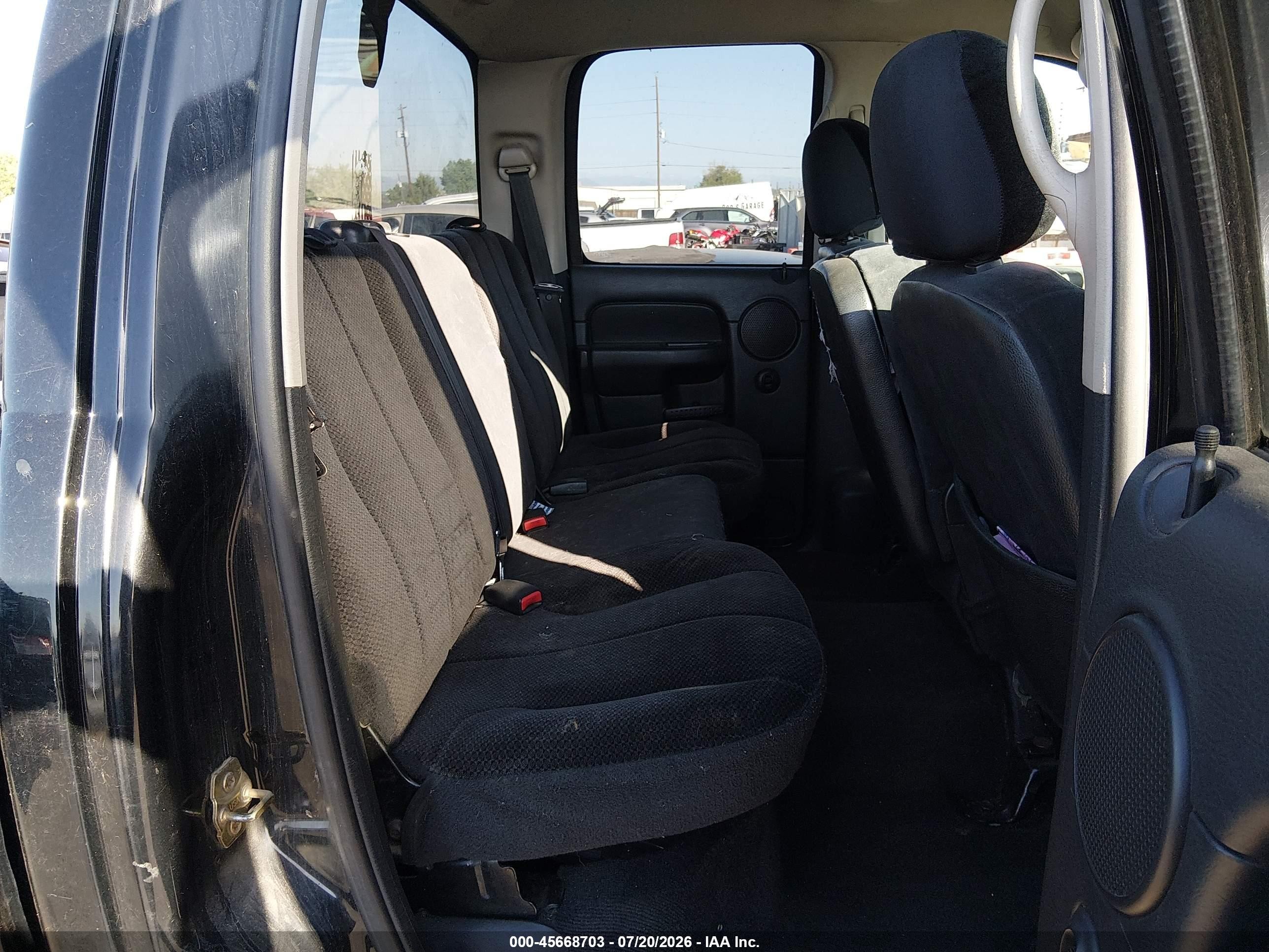 2003 Dodge Ram 1500 Slt/laramie/st Black vin: 1D3HU18Z33J508033