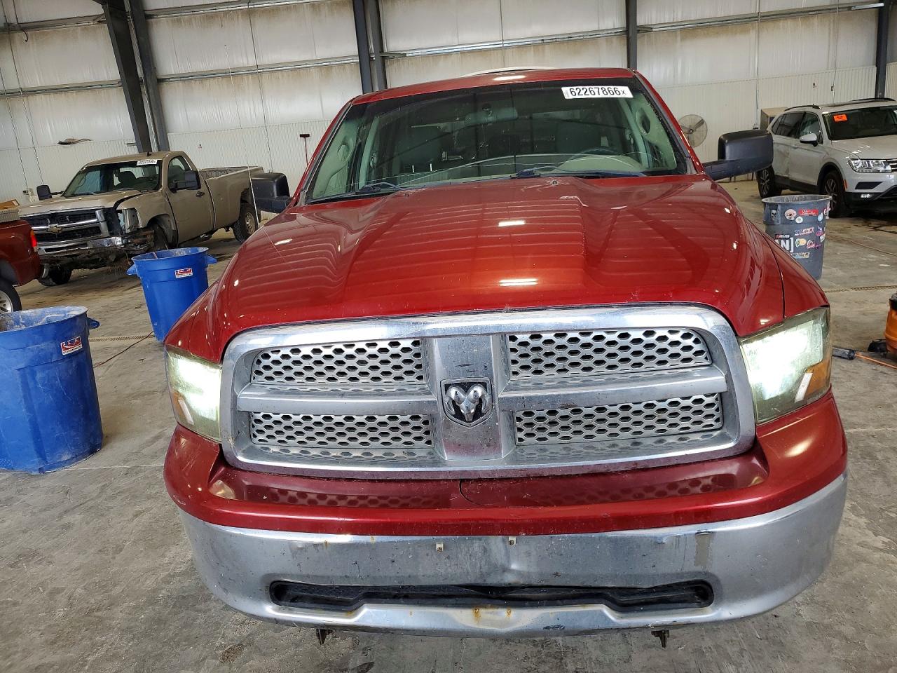 2009 Dodge Ram 1500 Red vin: 1D3HV13P59S741952