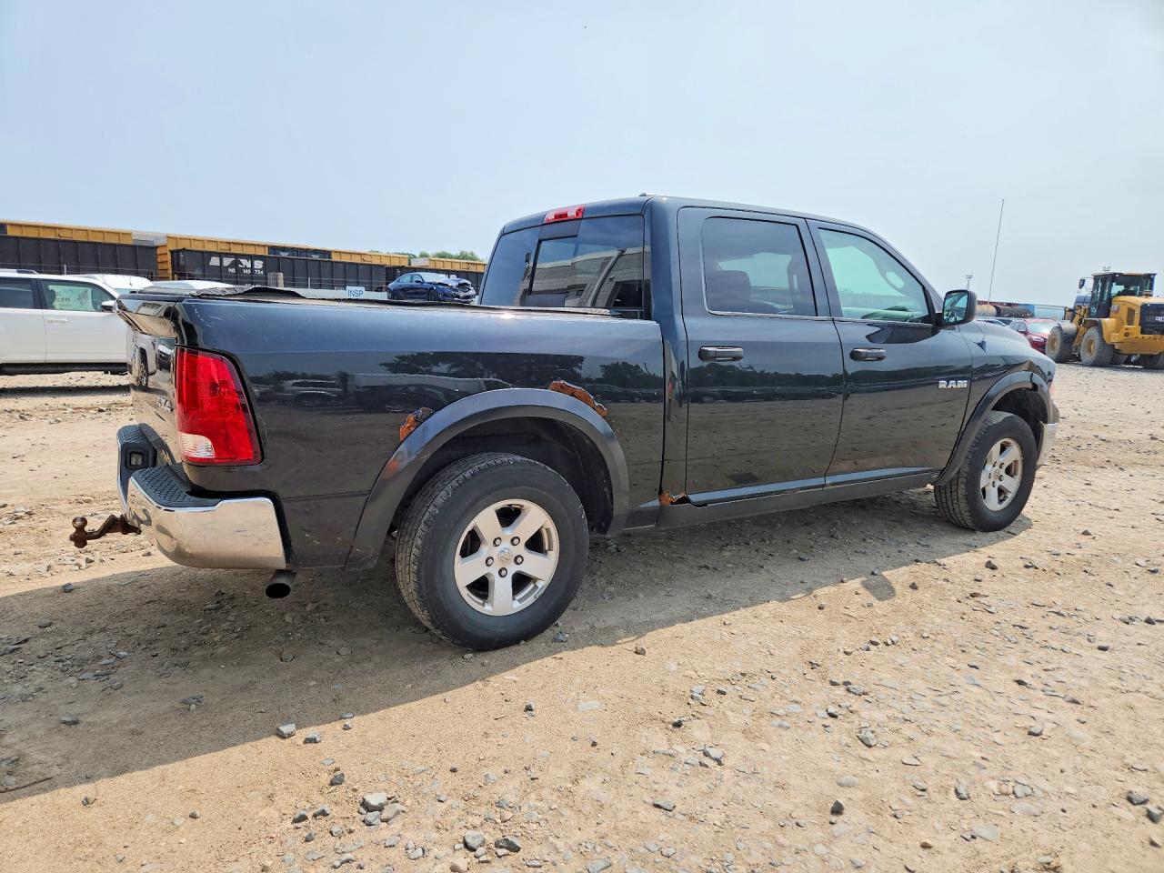 2009 Dodge Ram 1500 Black vin: 1D3HV13P79S720679