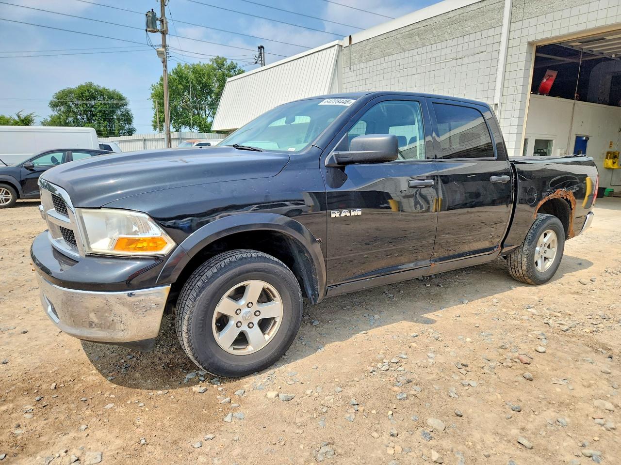 2009 Dodge Ram 1500 Black vin: 1D3HV13P79S720679