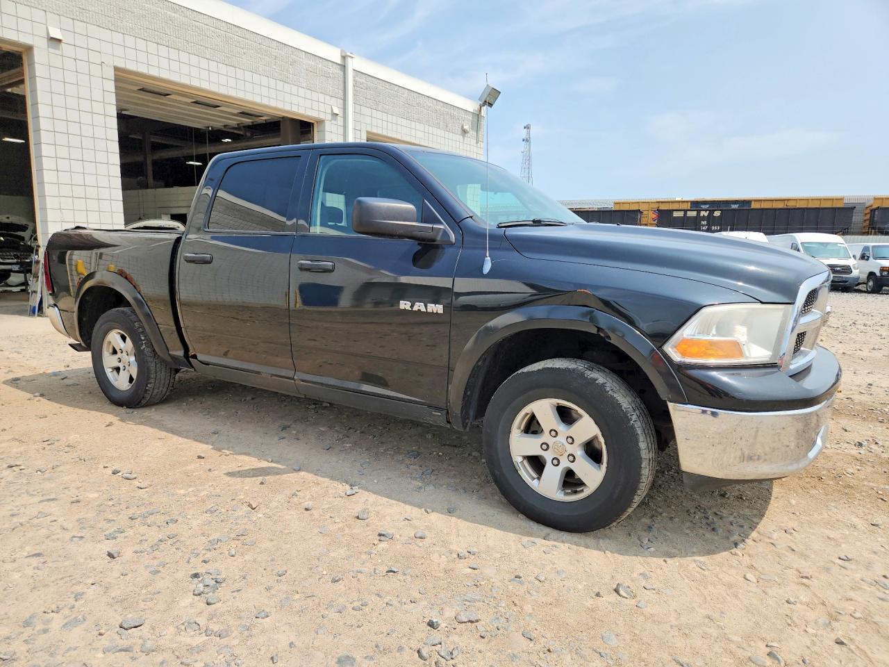 2009 Dodge Ram 1500 Black vin: 1D3HV13P79S720679