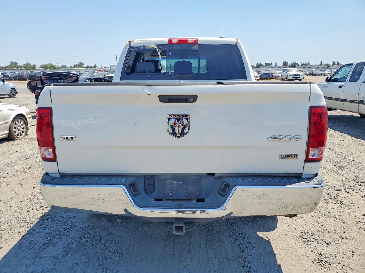 2009 Dodge Ram 1500 Белый vin: 1D3HV13P89S771088