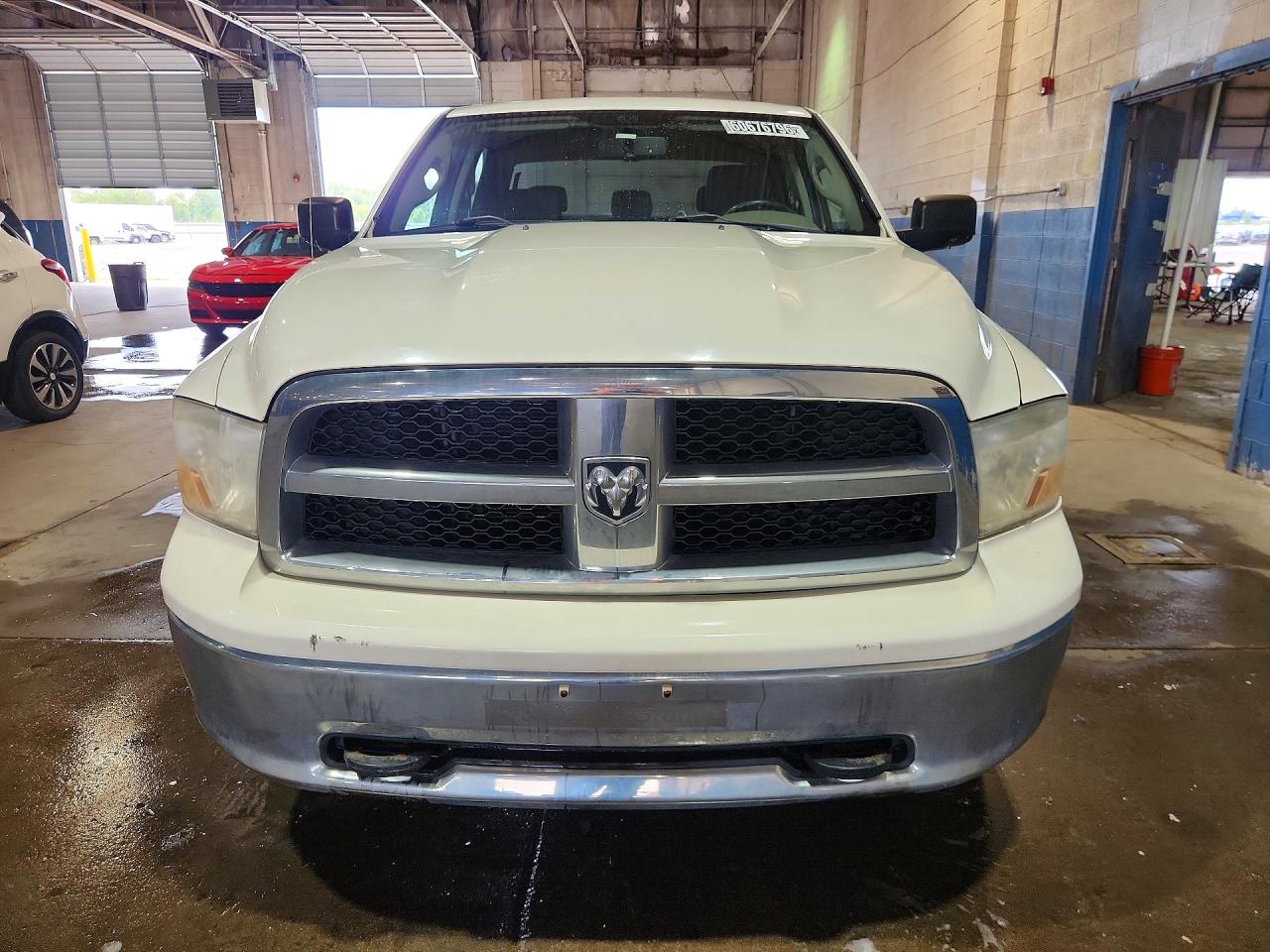2009 Dodge Ram 1500 Slt White vin: 1D3HV13P99S742022